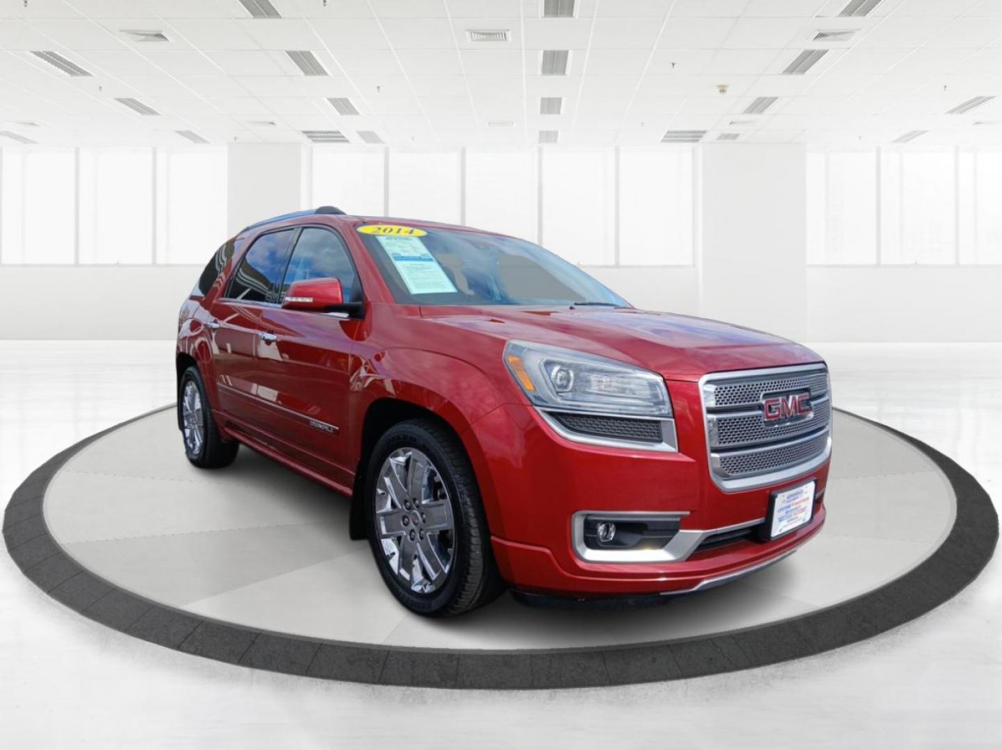 2014 Crystal Red Tintcoat GMC Acadia Denali AWD (1GKKVTKD9EJ) with an 3.6L V6 DOHC 24V engine, 6-Speed Automatic transmission, located at 1951 S Dayton Lakeview Rd., New Carlisle, OH, 45344, (937) 908-9800, 39.890999, -84.050255 - Photo#0