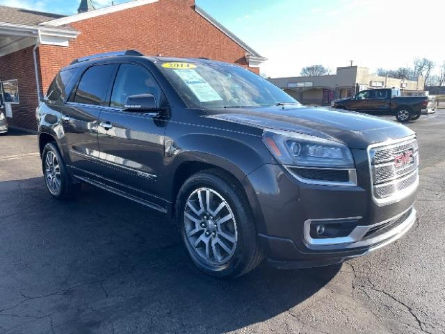 2014 Iridium Metallic GMC Acadia Denali AWD (1GKKVTKD4EJ) with an 3.6L V6 DOHC 24V engine, 6-Speed Automatic transmission, located at 401 Woodman Dr, Riverside, OH, 45431, (937) 908-9800, 39.760899, -84.123421 - Photo#0