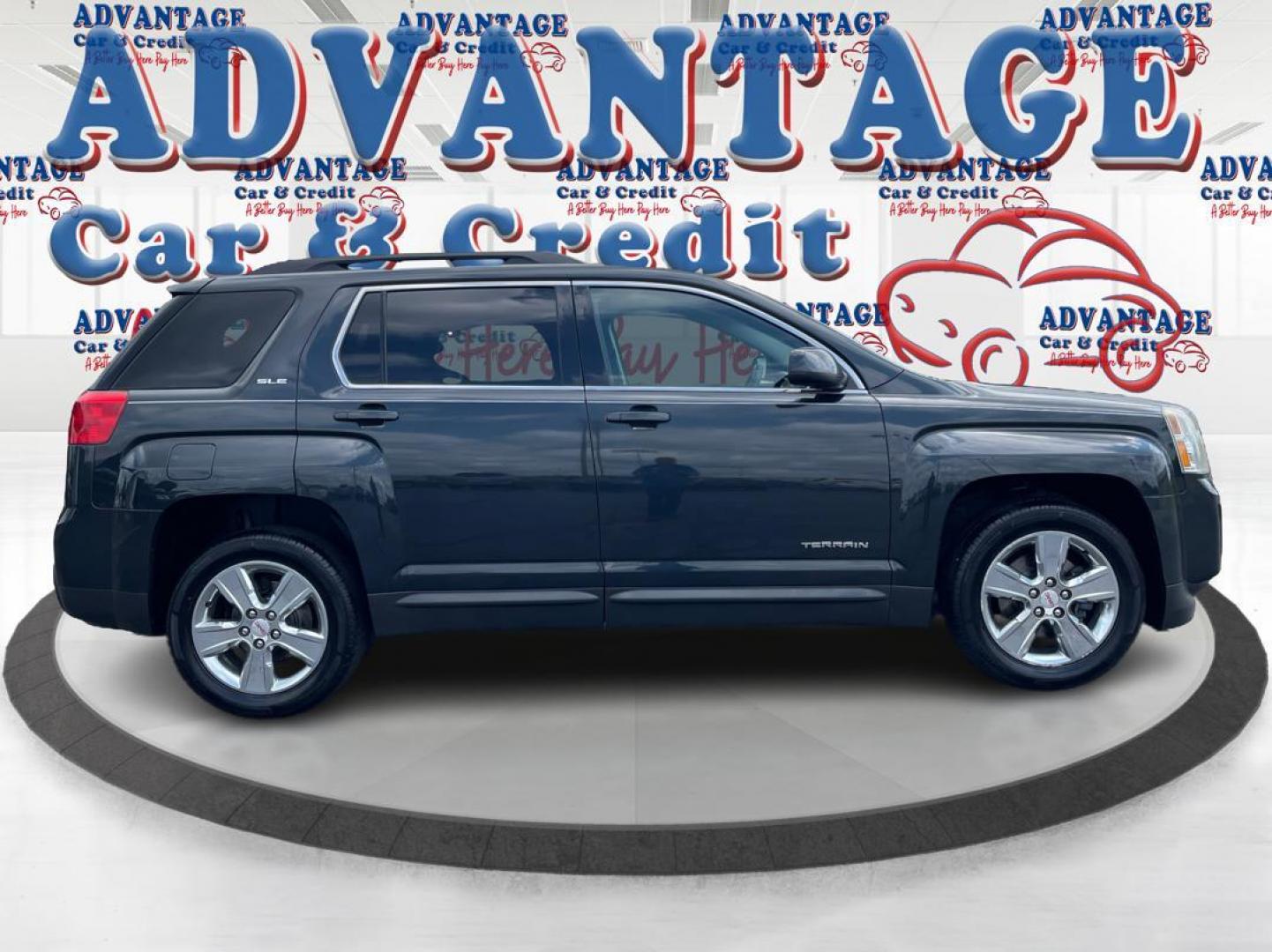 2014 Ashen Gray Metallic GMC Terrain (2GKALREK4E6) with an 2.4L L4 DOHC 16V FFV engine, 6-Speed Automatic transmission, located at 4508 South Dixie Dr, Moraine, OH, 45439, (937) 908-9800, 39.689976, -84.218452 - Photo#1