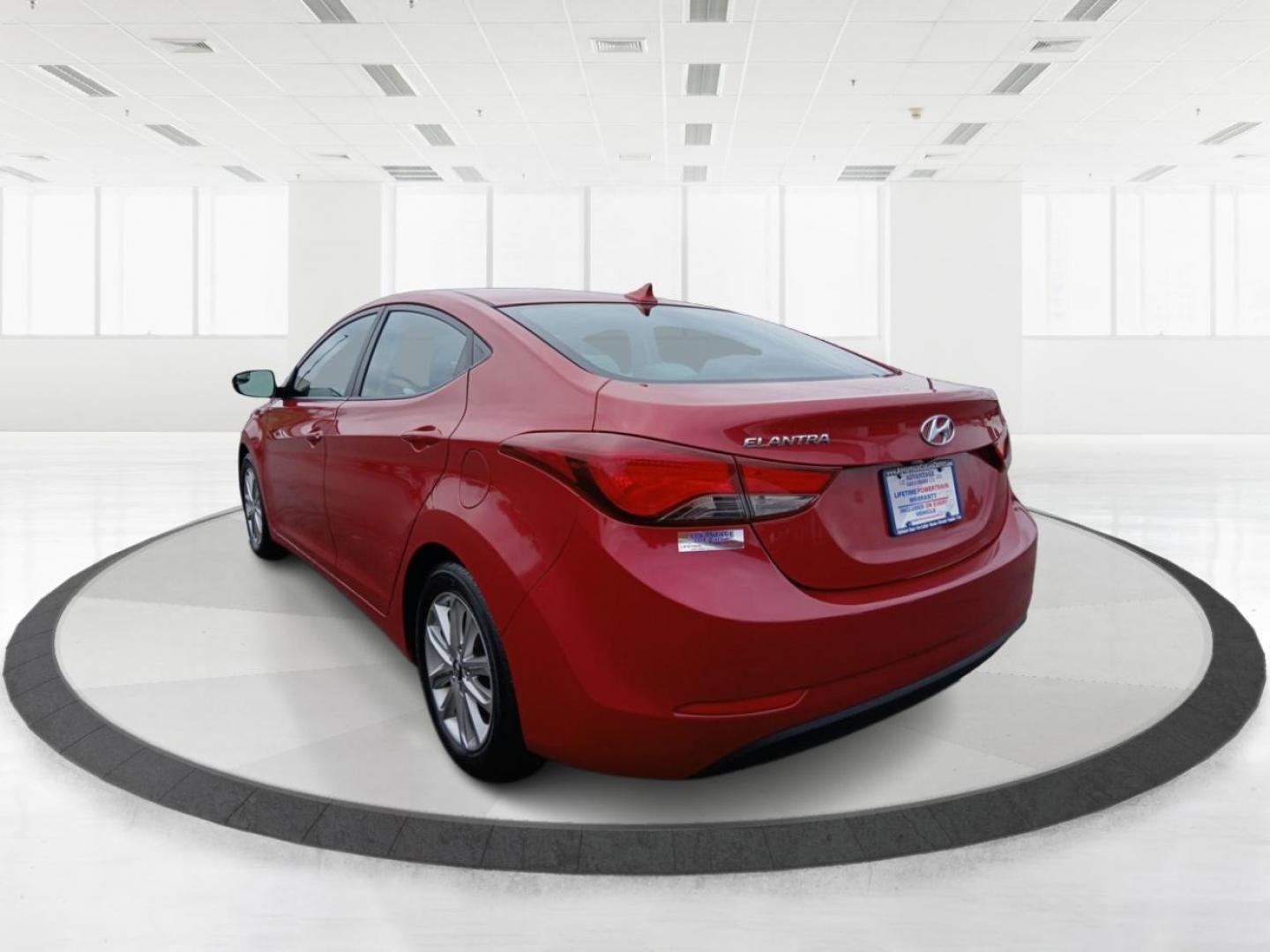 2014 Red Hyundai Elantra Limited (KMHDH4AE2EU) with an 1.8L L4 DOHC 16V engine, 6-Speed Automatic transmission, located at 4508 South Dixie Dr, Moraine, OH, 45439, (937) 908-9800, 39.689976, -84.218452 - Photo#4