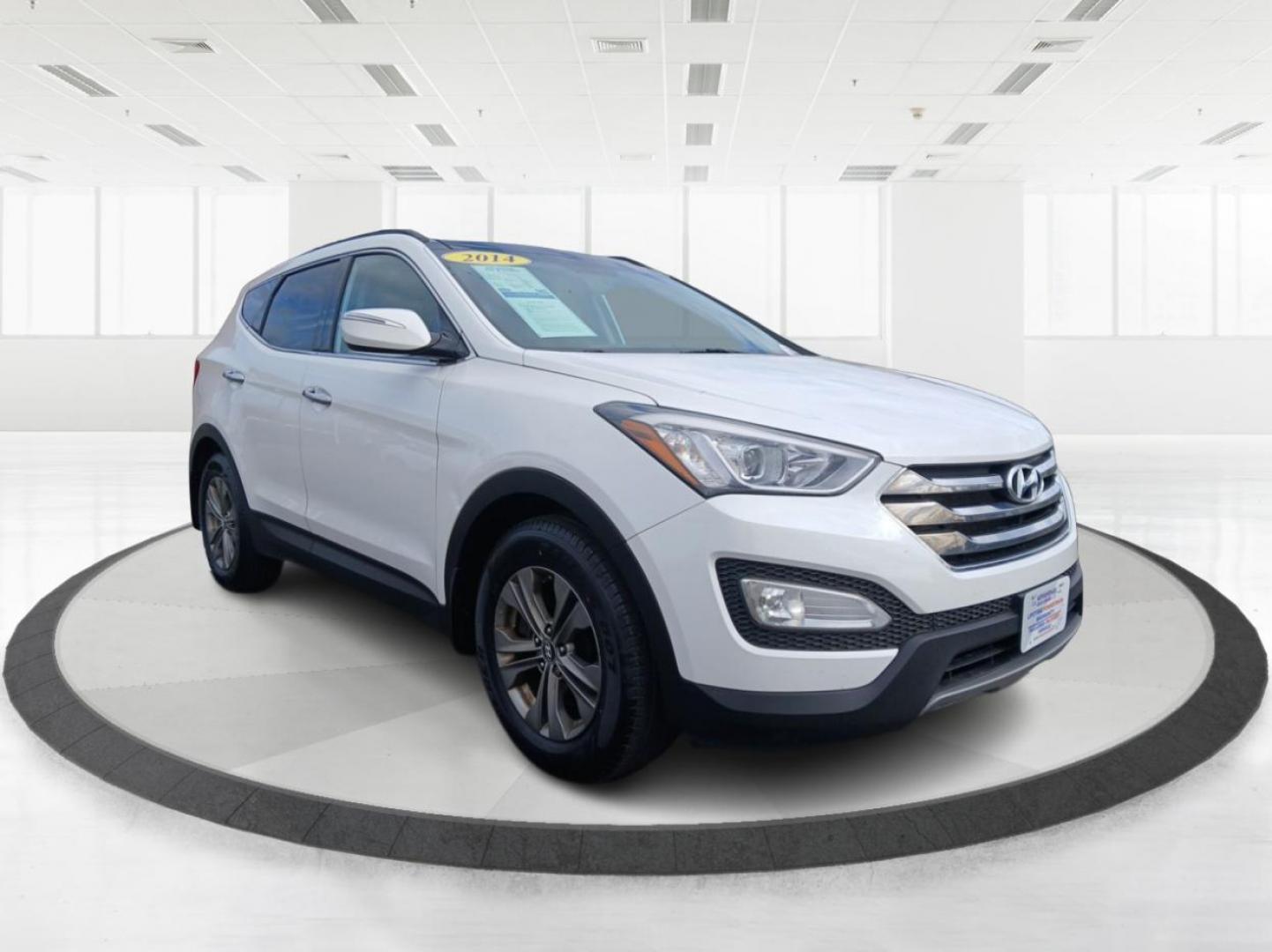 2014 Frost White Pearl Hyundai Santa Fe Sport 2.4 AWD (5XYZUDLB5EG) with an 2.4L L4 DOHC 16V engine, 6-Speed Automatic transmission, located at 1099 N County Rd 25A , Troy, OH, 45373, (937) 908-9800, 40.057079, -84.212883 - Photo#0