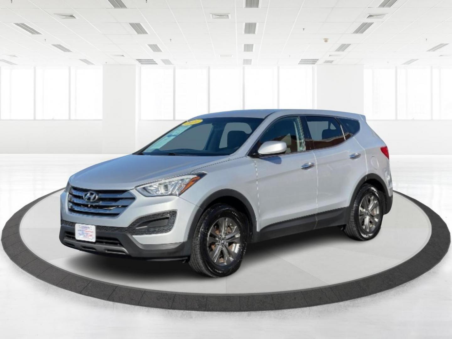 2014 Moonstone Silver Hyundai Santa Fe Sport 2.4 AWD (5XYZTDLB2EG) with an 2.4L L4 DOHC 16V engine, 6-Speed Automatic transmission, located at 1099 N County Rd 25A , Troy, OH, 45373, (937) 908-9800, 40.057079, -84.212883 - Photo#4