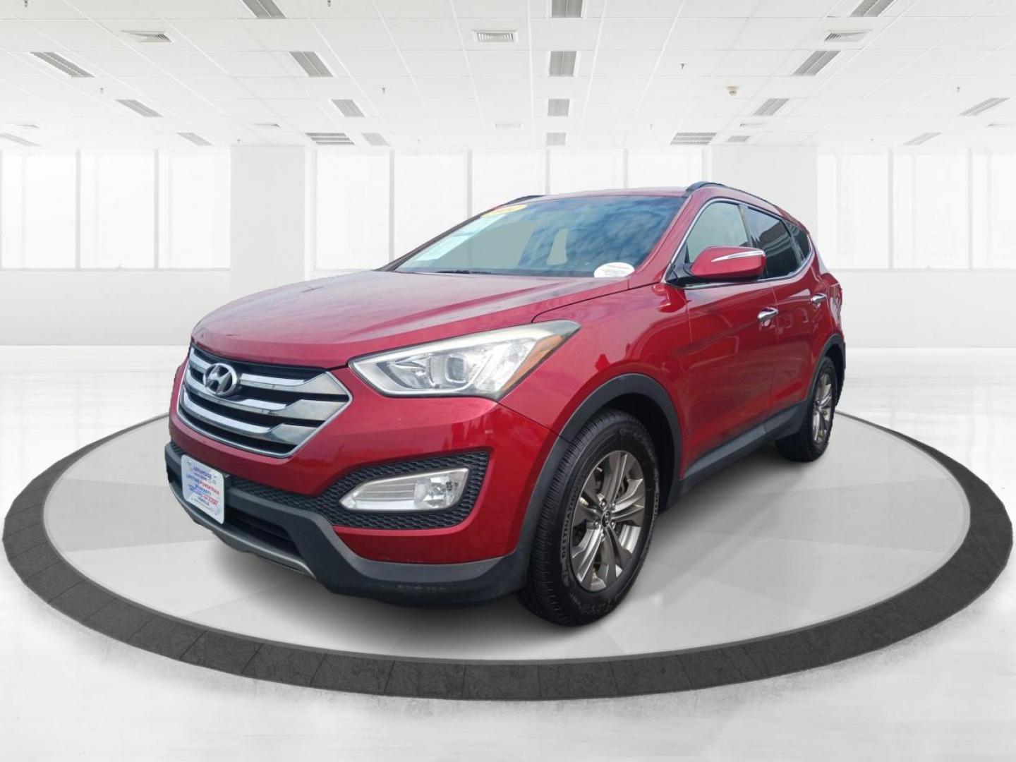 2014 Serrano Red Hyundai Santa Fe Sport 2.4 FWD (5XYZU3LB6EG) with an 2.4L L4 DOHC 16V engine, 6-Speed Automatic transmission, located at 1230 East Main St, Xenia, OH, 45385, (937) 908-9800, 39.688026, -83.910172 - Photo#7