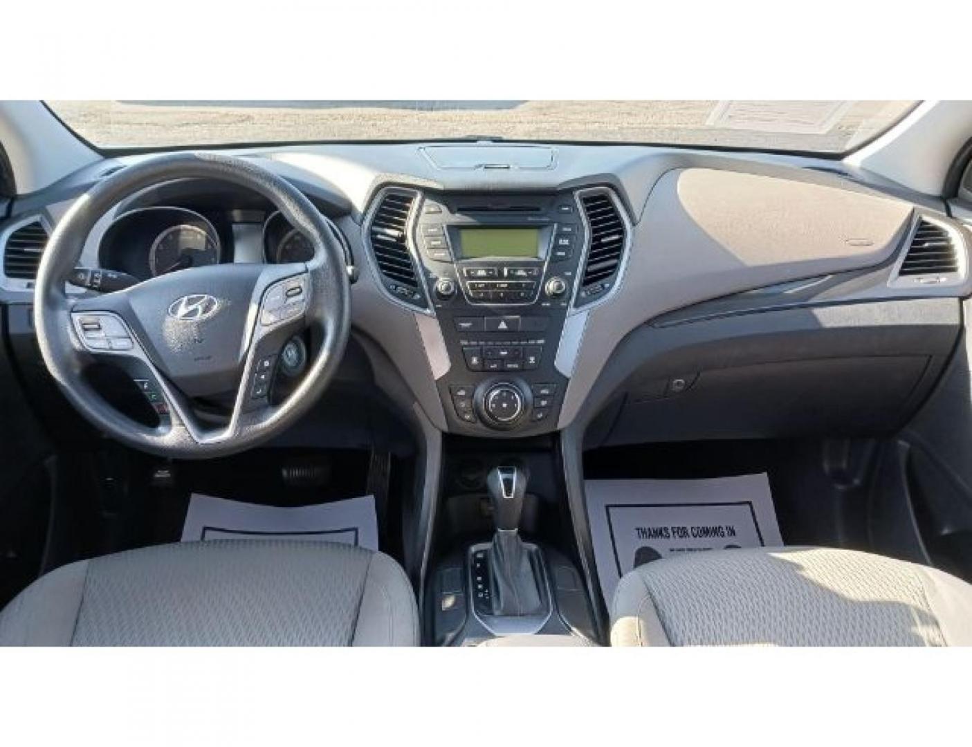 2014 Moonstone Silver Hyundai Santa Fe Sport 2.4 FWD (5XYZT3LB5EG) with an 2.4L L4 DOHC 16V engine, 6-Speed Automatic transmission, located at 401 Woodman Dr, Riverside, OH, 45431, (937) 908-9800, 39.760899, -84.123421 - Photo#28