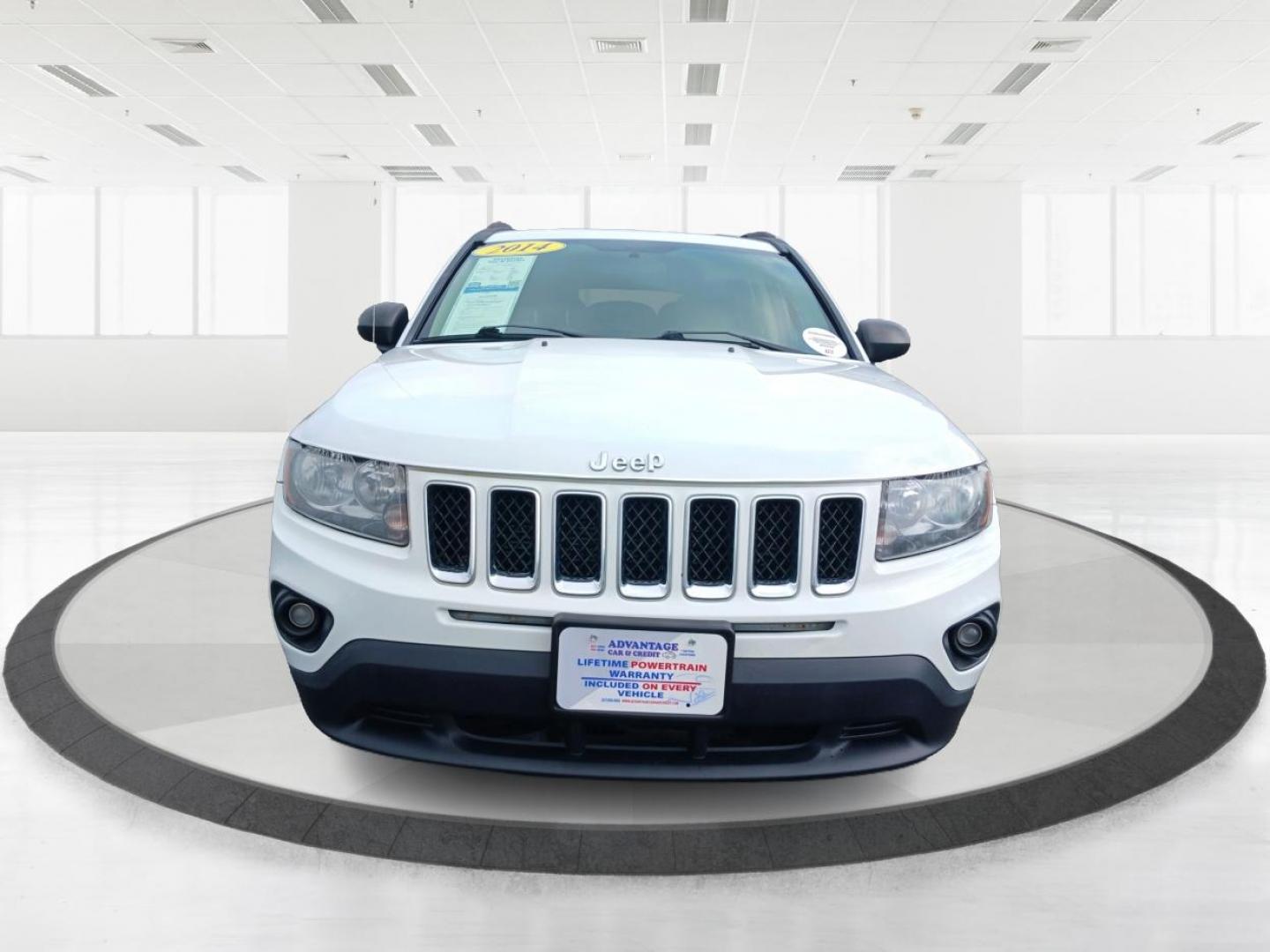 2014 Winter Chill Pearlcoat Jeep Compass (1C4NJDBB1ED) with an 2.4L L4 DOHC 16V engine, located at 880 E. National Road, Vandalia, OH, 45377, (937) 908-9800, 39.891918, -84.183594 - Photo#6