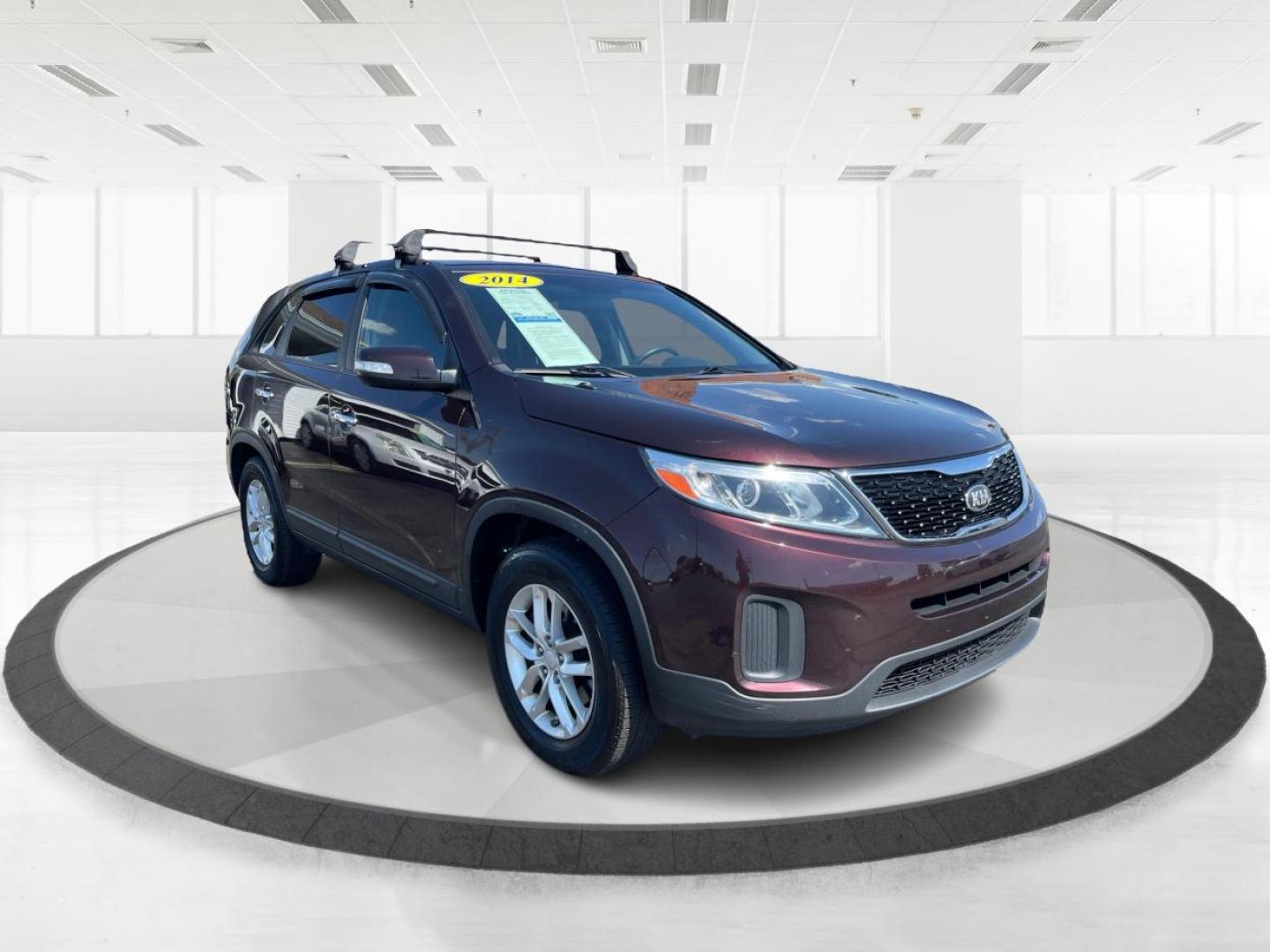 2014 Maroon Kia Sorento LX 2WD (5XYKT3A65EG) with an 2.4L L4 DOHC 16V engine, 6-Speed Automatic transmission, located at 4508 South Dixie Dr, Moraine, OH, 45439, (937) 908-9800, 39.689976, -84.218452 - Photo#0