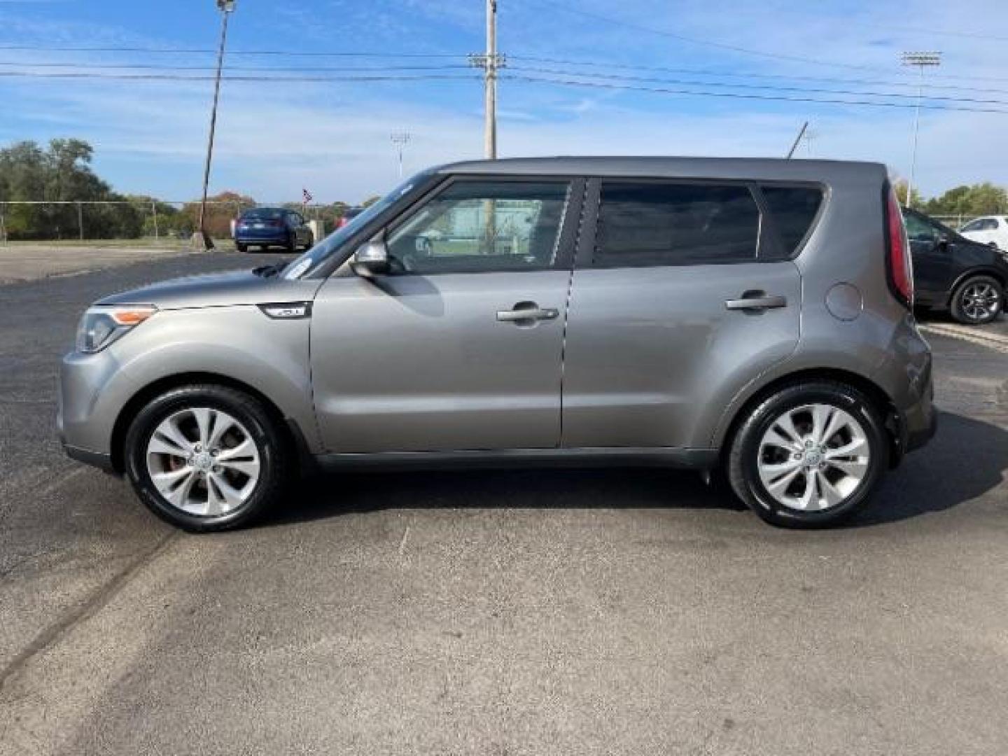 2014 Cloud Kia Soul + (KNDJP3A54E7) with an 2.0L L4 DOHC 16V engine, 6-Speed Automatic transmission, located at 1951 S Dayton Lakeview Rd., New Carlisle, OH, 45344, (937) 908-9800, 39.890999, -84.050255 - Photo#2