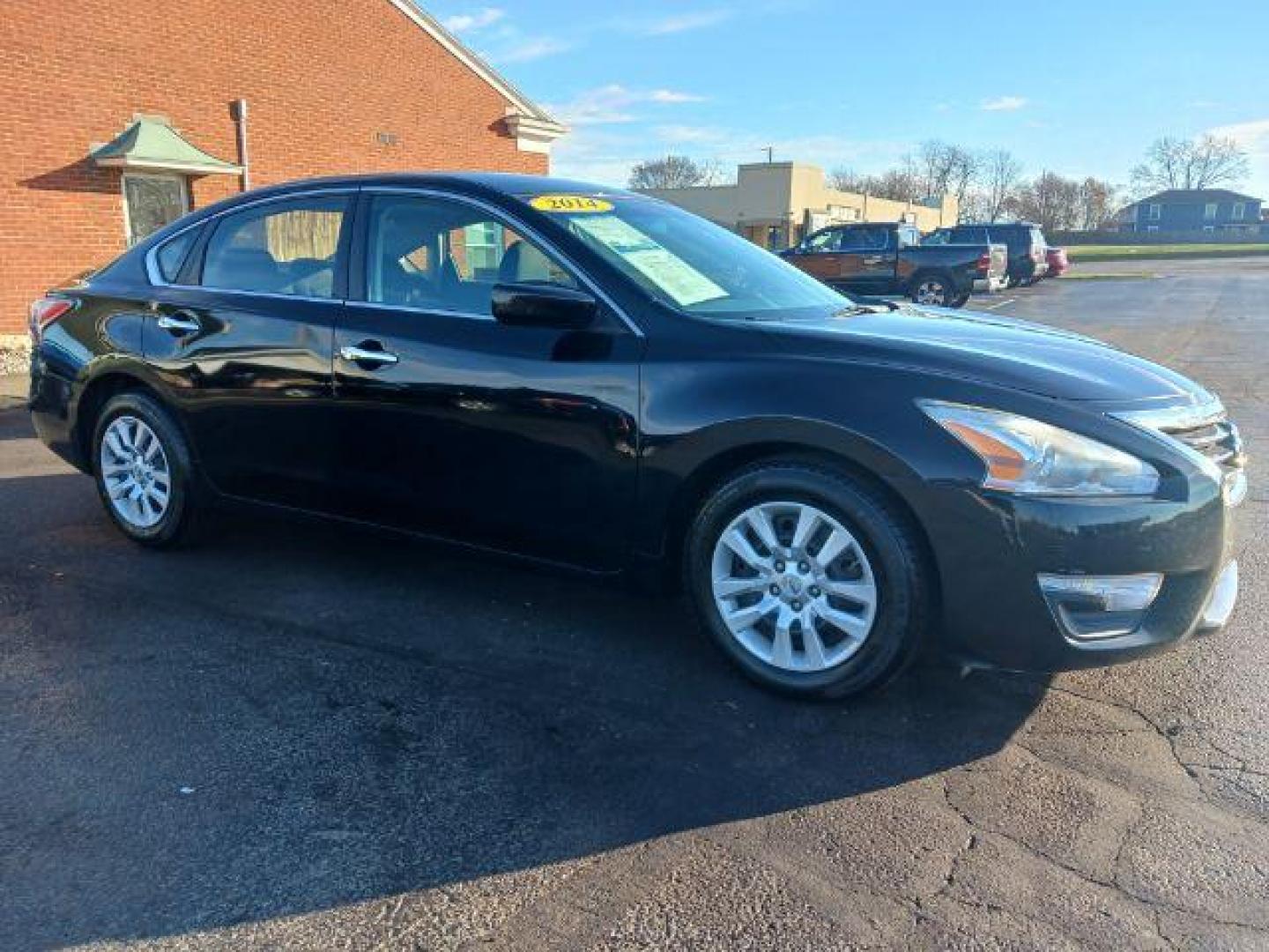 2014 Super Black Nissan Altima 2.5 S (1N4AL3AP8EC) with an 2.5L L4 DOHC 16V engine, Continuously Variable Transmission transmission, located at 4508 South Dixie Dr, Moraine, OH, 45439, (937) 908-9800, 39.689976, -84.218452 - Photo#0