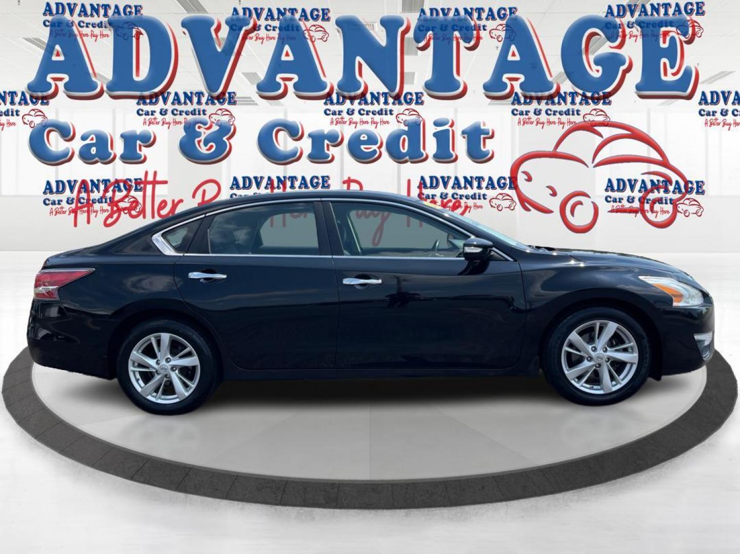 2014 Super Black Nissan Altima (1N4AL3AP1EC) with an 2.5L L4 DOHC 16V engine, Continuously Variable Transmission transmission, located at 1099 N County Rd 25A , Troy, OH, 45373, (937) 908-9800, 40.057079, -84.212883 - Photo#1