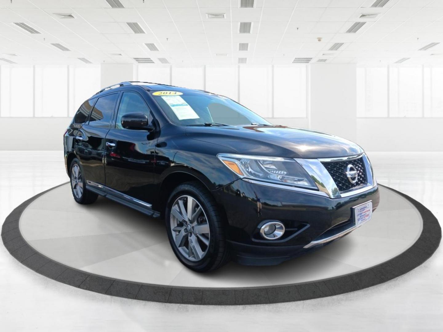 2014 Super Black Nissan Pathfinder (5N1AR2MM5EC) with an 3.5L V6 DOHC 24V engine, Continuously Variable Transmission transmission, located at 1951 S Dayton Lakeview Rd., New Carlisle, OH, 45344, (937) 908-9800, 39.890999, -84.050255 - Photo#0