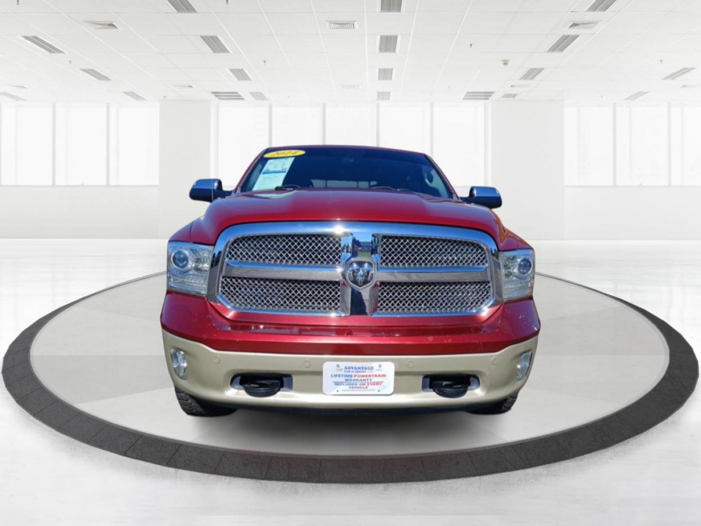 2014 Dp Cherry Red Crystal PC RAM 1500 Laramie Longhorn Edition Crew Cab LWB 4WD (1C6RR7WT4ES) with an 5.7L V8 OHV 16V engine, 6-Speed Automatic transmission, located at 1230 East Main St, Xenia, OH, 45385, (937) 908-9800, 39.688026, -83.910172 - Photo#6