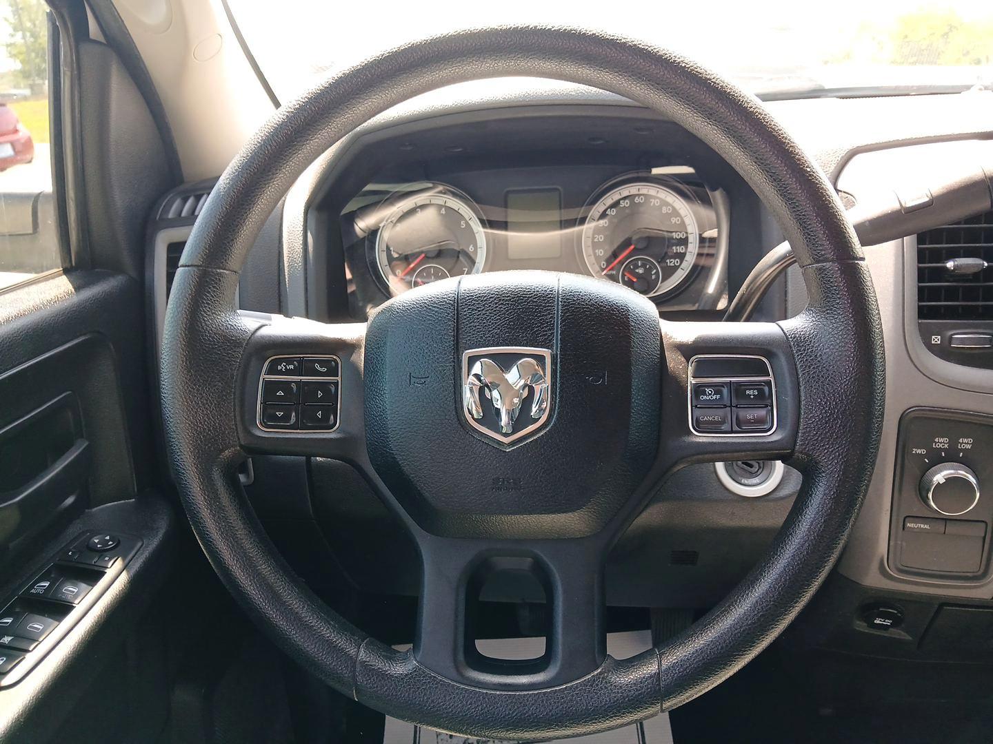 2014 Bright White Clearcoat RAM 1500 (1C6RR7FT4ES) with an 5.7L V8 OHV 16V engine, 8-Speed Automatic transmission, located at 4508 South Dixie Dr, Moraine, OH, 45439, (937) 908-9800, 39.689976, -84.218452 - Photo#15