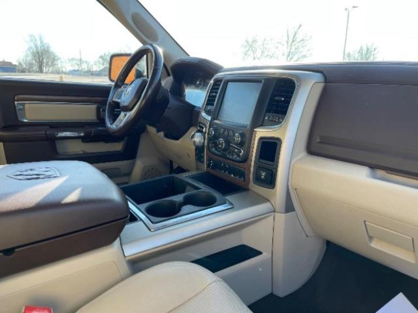 2014 Western Brown RAM 1500 Laramie Crew Cab LWB 4WD (1C6RR7VT1ES) with an 5.7L V8 OHV 16V engine, 8-Speed Automatic transmission, located at 1951 S Dayton Lakeview Rd., New Carlisle, OH, 45344, (937) 908-9800, 39.890999, -84.050255 - Photo#8