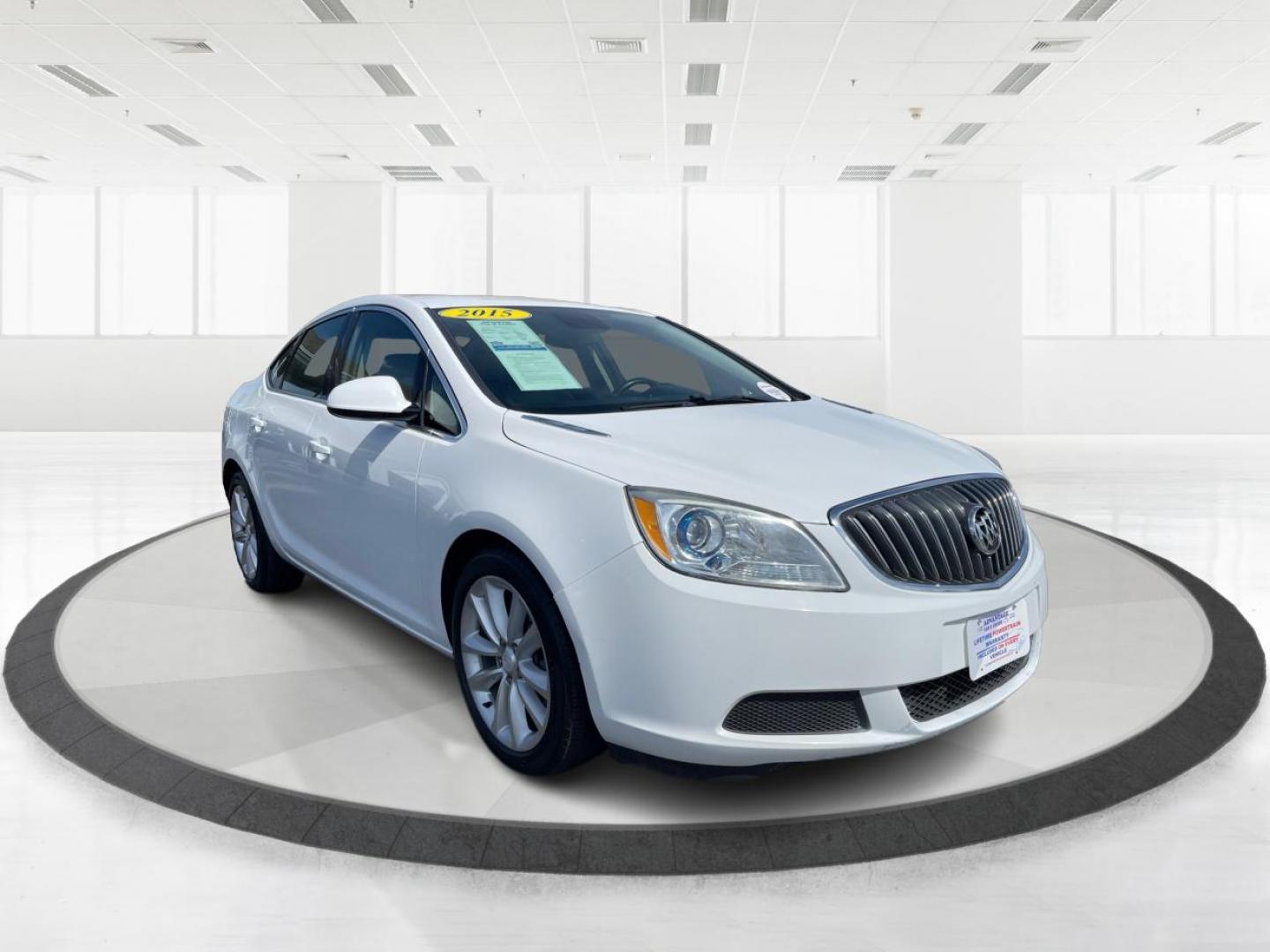 2015 Summit White Buick Verano Base (1G4PP5SK5F4) with an 2.4L L4 DOHC 16V FFV engine, 6-Speed Automatic transmission, located at 401 Woodman Dr, Riverside, OH, 45431, (937) 908-9800, 39.760899, -84.123421 - Photo#0