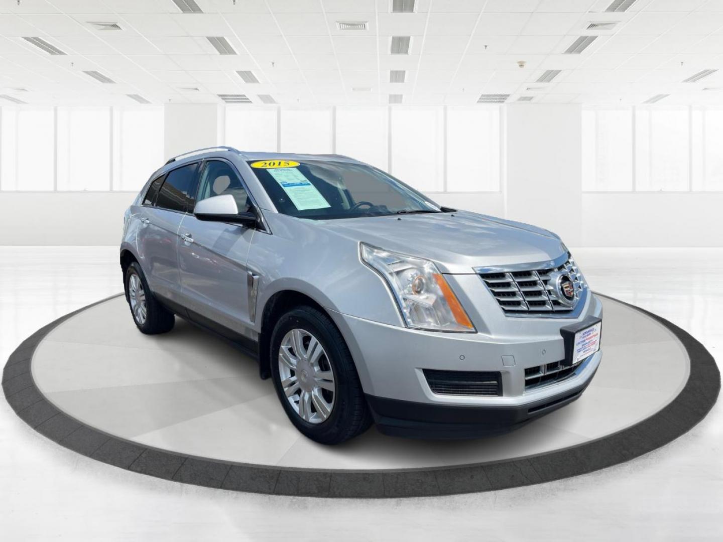 2015 Platinum Ice Tricoat Cadillac SRX (3GYFNBE38FS) with an 3.6L V6 DOHC 24V FFV engine, 6-Speed Automatic transmission, located at 4508 South Dixie Dr, Moraine, OH, 45439, (937) 908-9800, 39.689976, -84.218452 - Photo#0