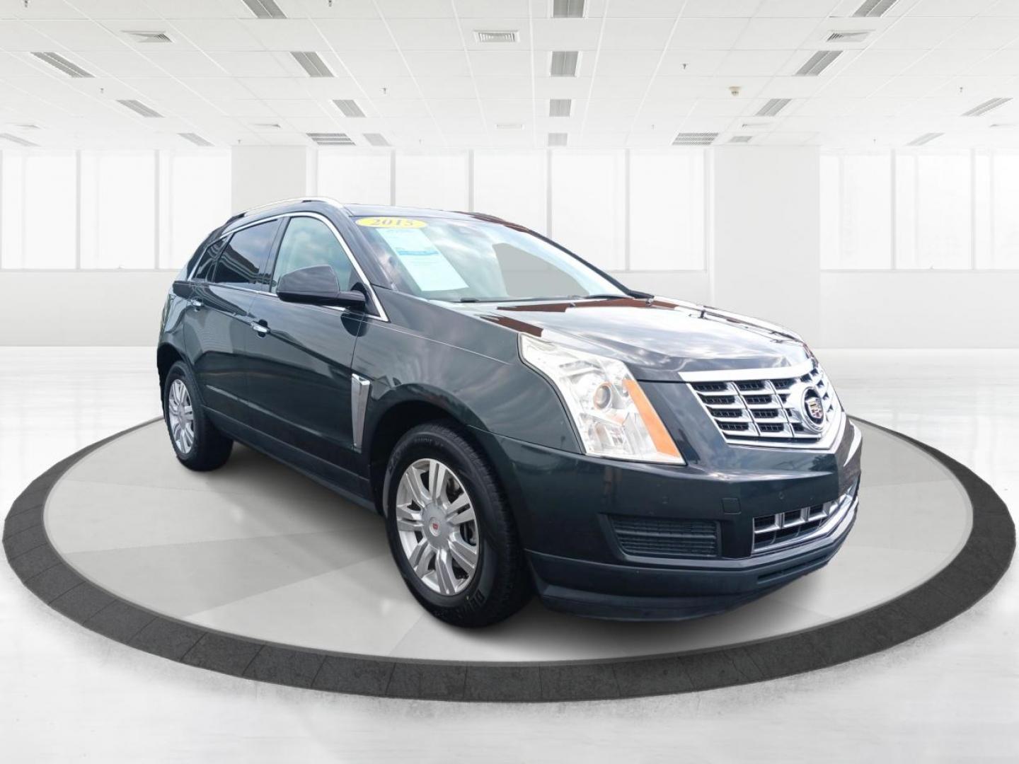 2015 Graphite Metallic Cadillac SRX Luxury Collection FWD (3GYFNBE3XFS) with an 3.6L V6 DOHC 24V FFV engine, 6-Speed Automatic transmission, located at 1099 N County Rd 25A , Troy, OH, 45373, (937) 908-9800, 40.057079, -84.212883 - Photo#0