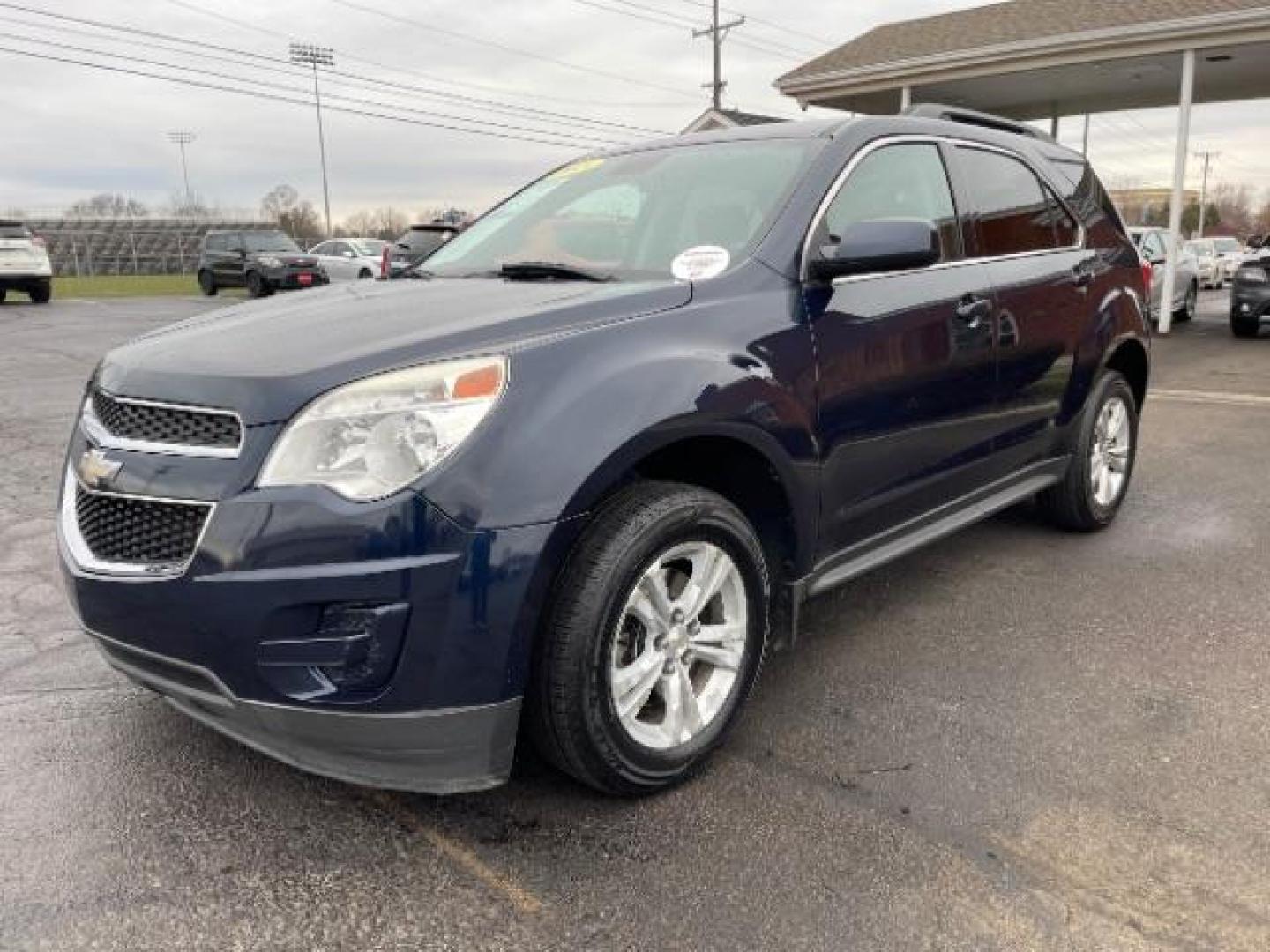 2015 Blue Velvet Metallic Chevrolet Equinox 1LT 2WD (2GNALBEK6F1) with an 2.4L L4 DOHC 16V FFV engine, 6-Speed Automatic transmission, located at 1951 S Dayton Lakeview Rd., New Carlisle, OH, 45344, (937) 908-9800, 39.890999, -84.050255 - Photo#1