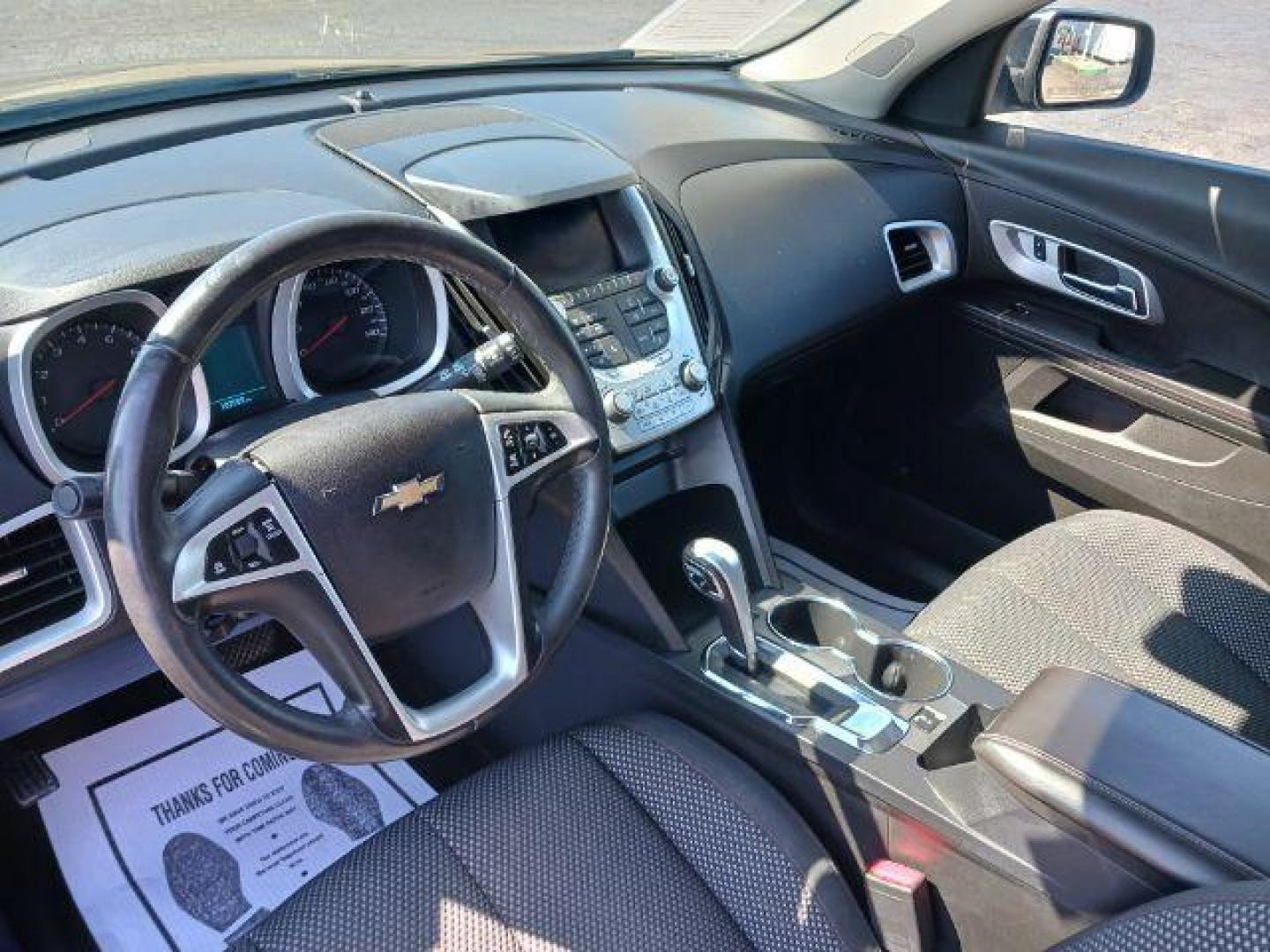 2015 Black Chevrolet Equinox 1LT 2WD (2GNALBEK1F1) with an 2.4L L4 DOHC 16V FFV engine, 6-Speed Automatic transmission, located at 1184 Kauffman Ave, Fairborn, OH, 45324, (937) 908-9800, 39.807072, -84.030914 - Photo#12