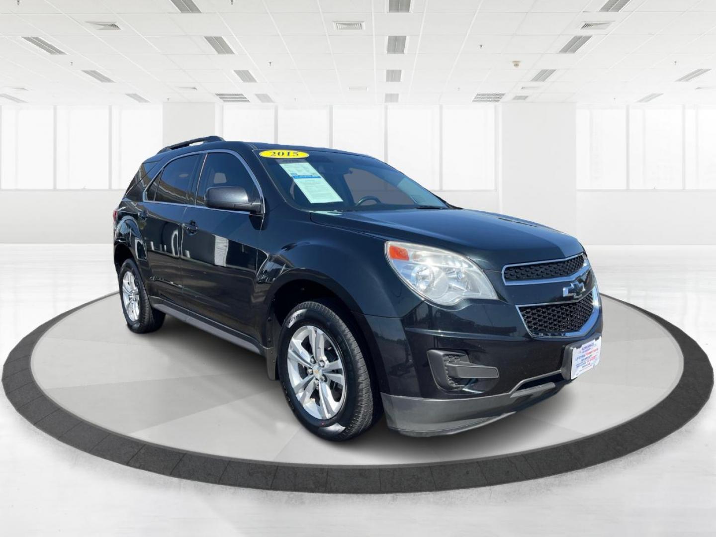 2015 Black Chevrolet Equinox 1LT 2WD (2GNALBEK3F6) with an 2.4L L4 DOHC 16V FFV engine, 6-Speed Automatic transmission, located at 401 Woodman Dr, Riverside, OH, 45431, (937) 908-9800, 39.760899, -84.123421 - Photo#0