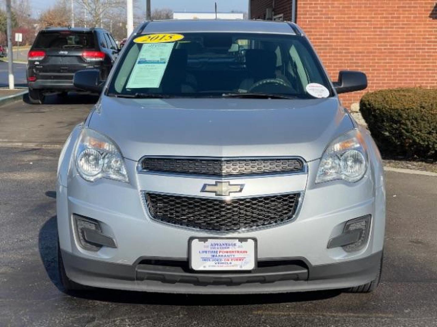 2015 Silver Ice Metallic Chevrolet Equinox LS AWD (2GNFLEEK3F6) with an 2.4L L4 DOHC 16V FFV engine, 6-Speed Automatic transmission, located at 401 Woodman Dr, Riverside, OH, 45431, (937) 908-9800, 39.760899, -84.123421 - Photo#10