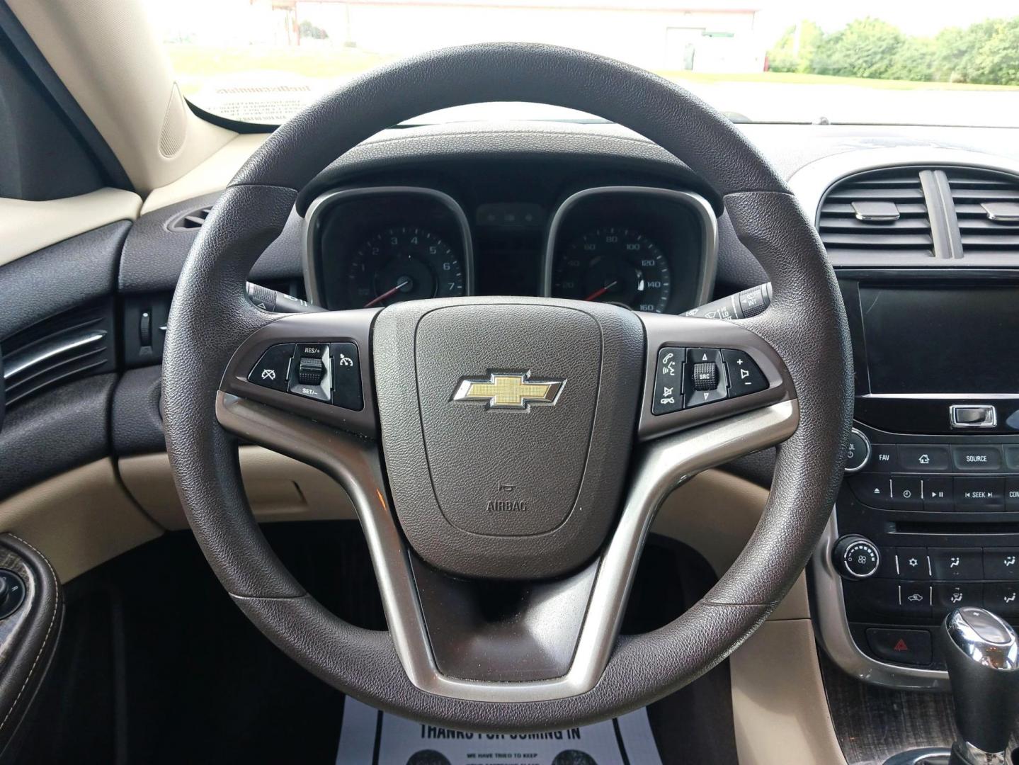 2015 Summit White Chevrolet Malibu (1G11C5SL7FF) with an 2.5L L4 DOHC 16V engine, 6-Speed Automatic transmission, located at 1184 Kauffman Ave, Fairborn, OH, 45324, (937) 908-9800, 39.807072, -84.030914 - Photo#15