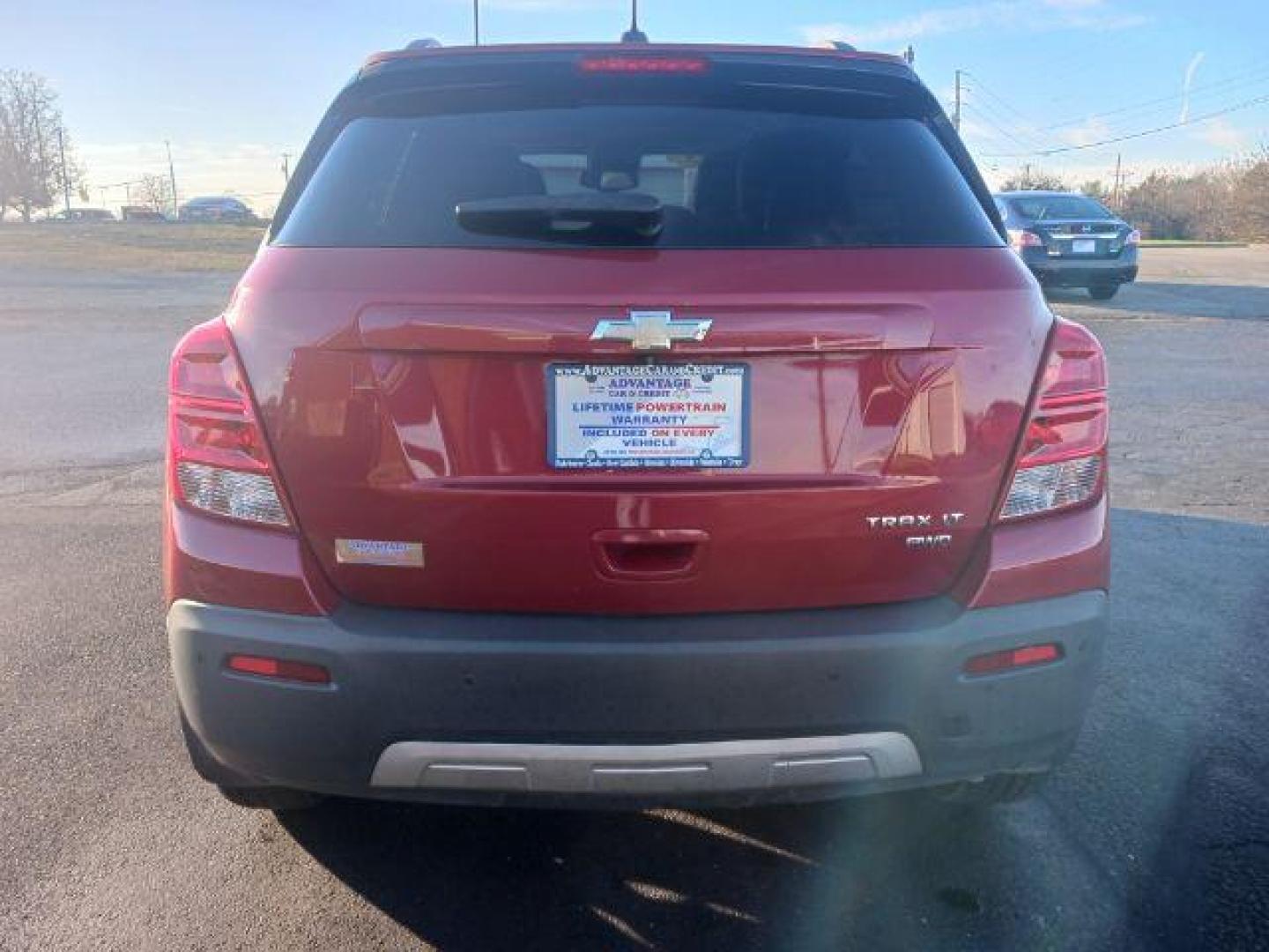 2015 Blaze Red Chevrolet Trax LT AWD (KL7CJRSB6FB) with an 1.4L L4 DOHC 16V engine, 6-Speed Automatic transmission, located at 880 E. National Road, Vandalia, OH, 45377, (937) 908-9800, 39.891918, -84.183594 - Photo#5