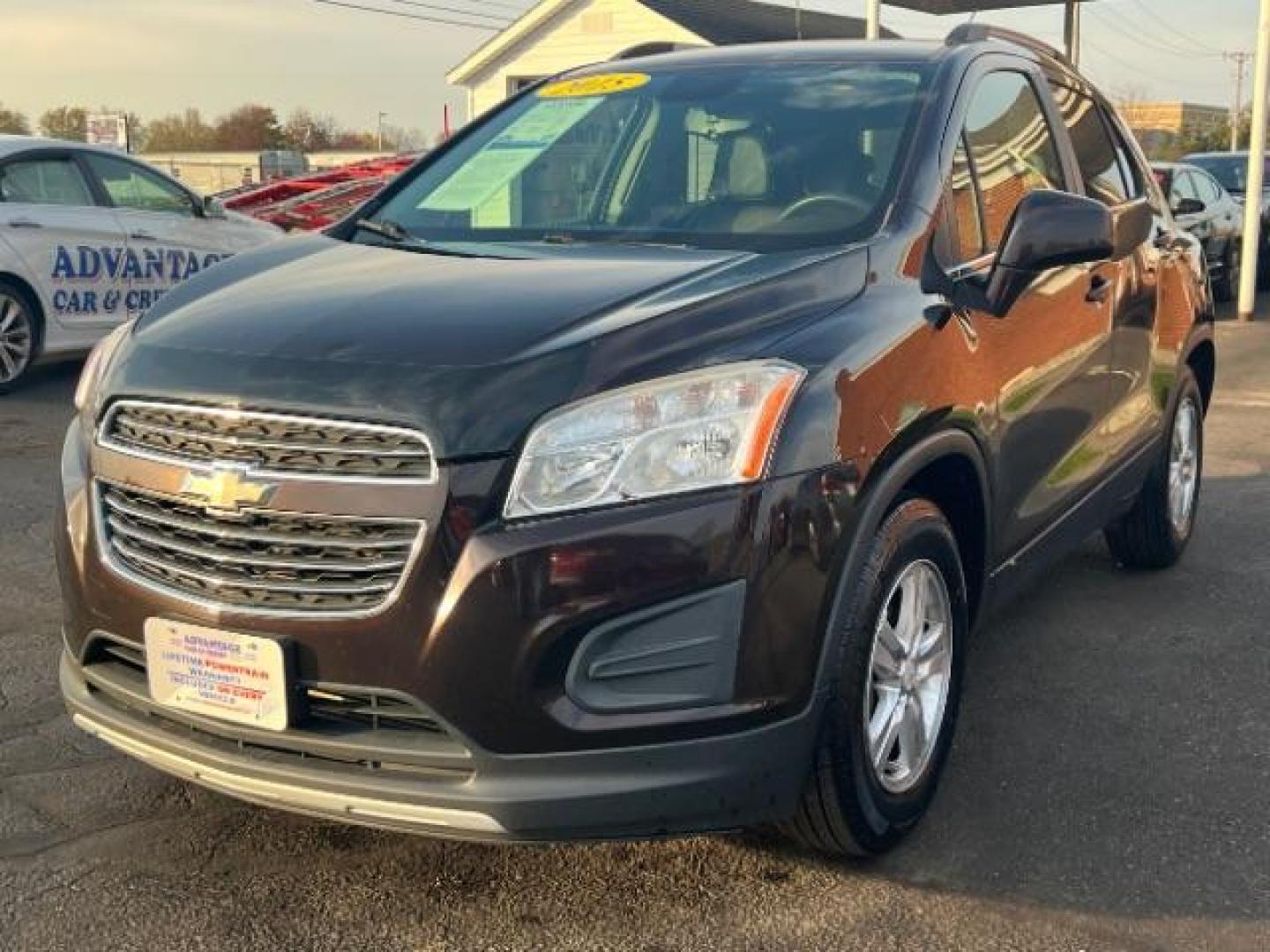 2015 Deep Espresso Metallic Chevrolet Trax LT FWD (KL7CJLSB0FB) with an 1.4L L4 DOHC 16V engine, 6-Speed Automatic transmission, located at 880 E. National Road, Vandalia, OH, 45377, (937) 908-9800, 39.891918, -84.183594 - Photo#2