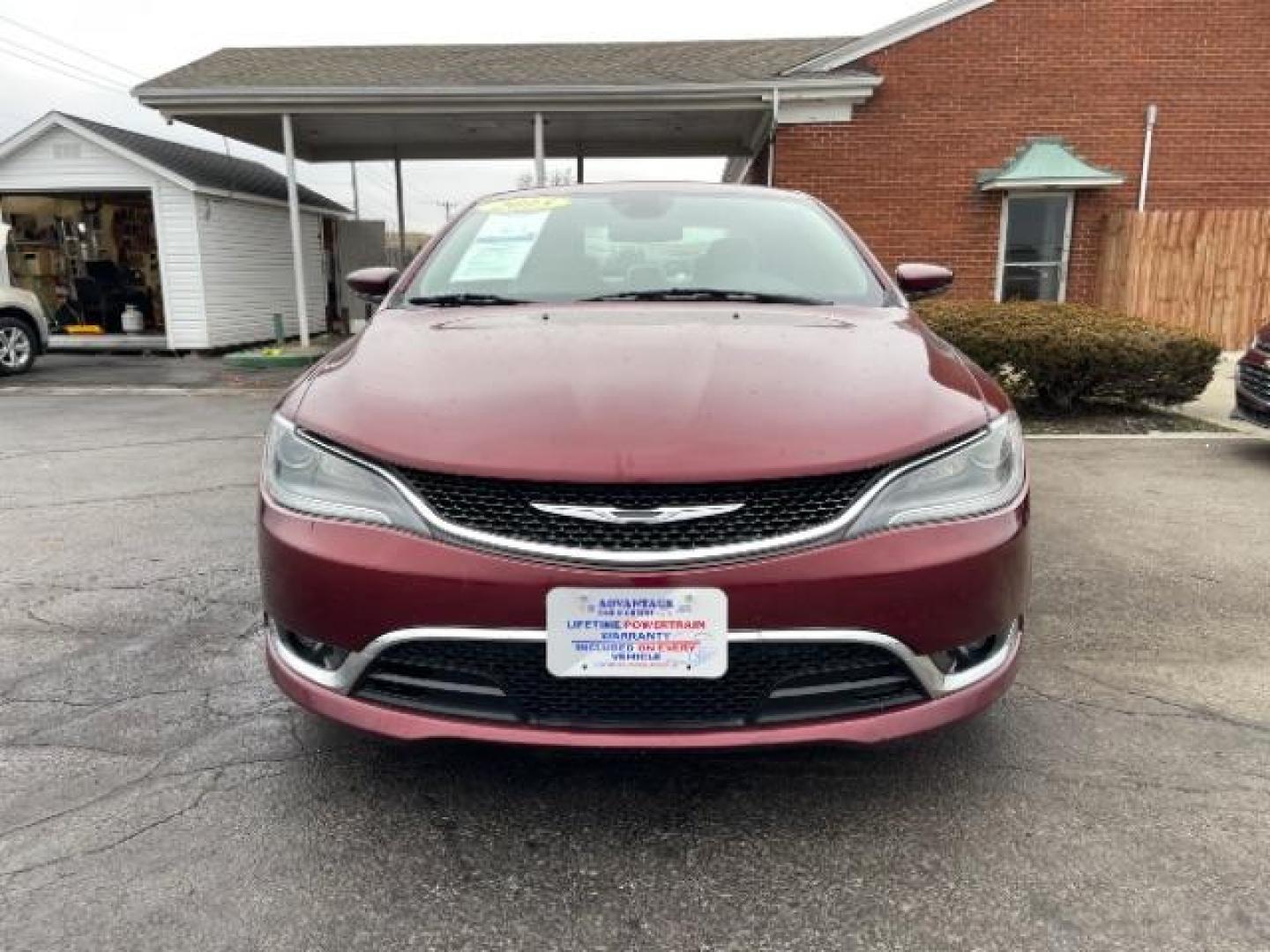 2015 Velvet Red Pearlcoat Chrysler 200 C AWD (1C3CCCEG1FN) with an 3.6L V6 DOHC 24V FFV engine, 9-Speed Automatic transmission, located at 4508 South Dixie Dr, Moraine, OH, 45439, (937) 908-9800, 39.689976, -84.218452 - Photo#4