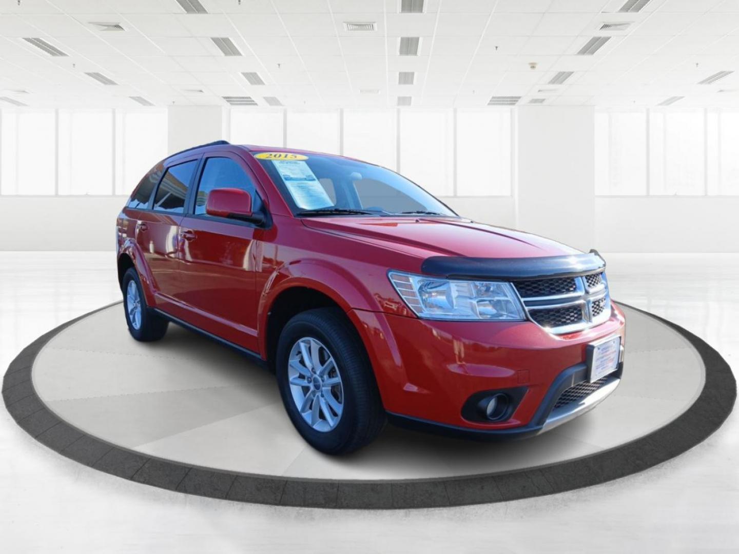 2015 Redline 2 Coat Pearl Dodge Journey SXT AWD (3C4PDDBG9FT) with an 3.6L V6 DOHC 24V engine, 6-Speed Automatic transmission, located at 1099 N County Rd 25A , Troy, OH, 45373, (937) 908-9800, 40.057079, -84.212883 - Photo#0