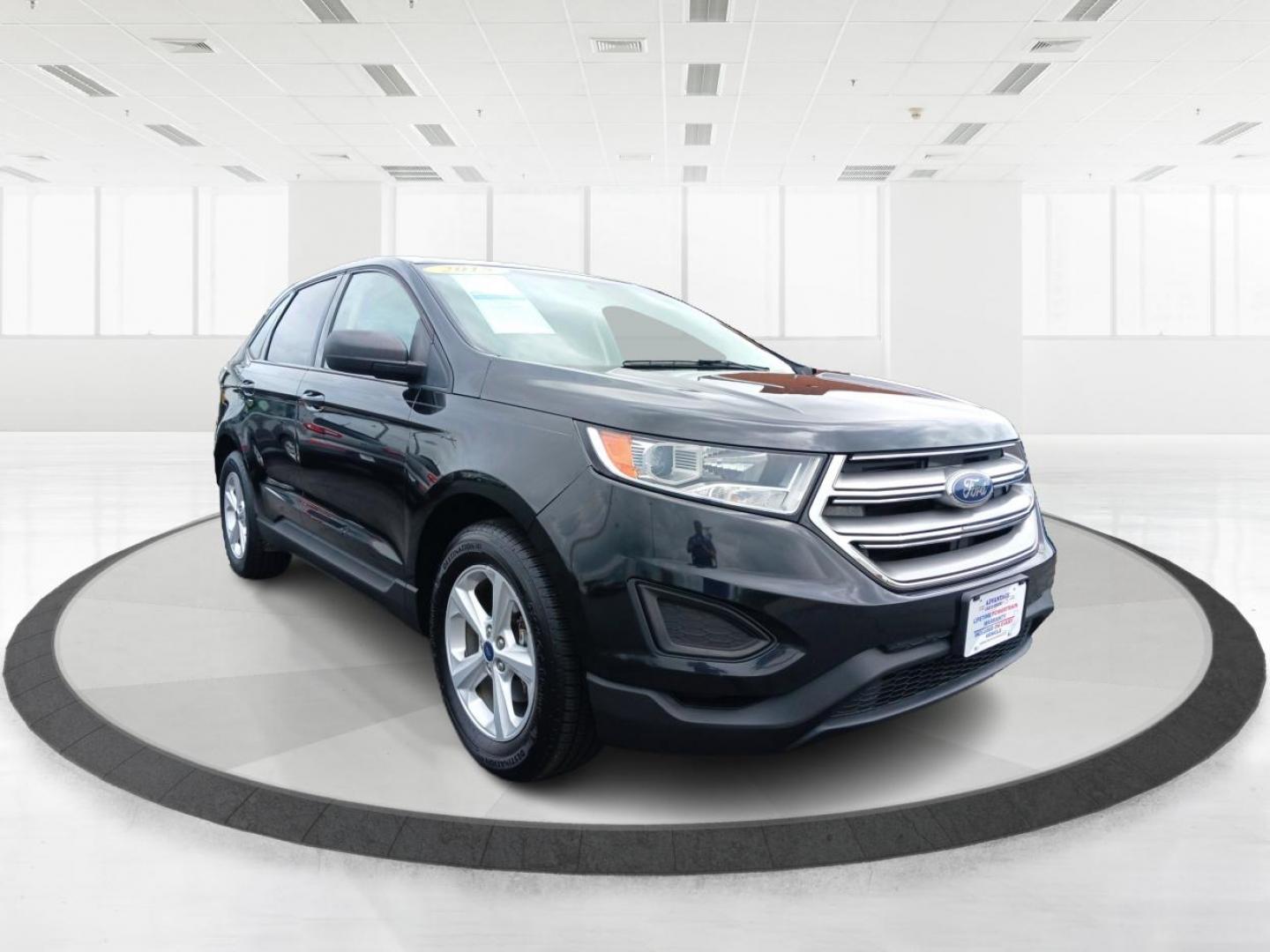 2015 Tuxedo Black Metallic Ford Edge (2FMTK3G99FB) with an 2.0L L4 DOHC 16V engine, 6-Speed Automatic transmission, located at 880 E. National Road, Vandalia, OH, 45377, (937) 908-9800, 39.891918, -84.183594 - Photo#0