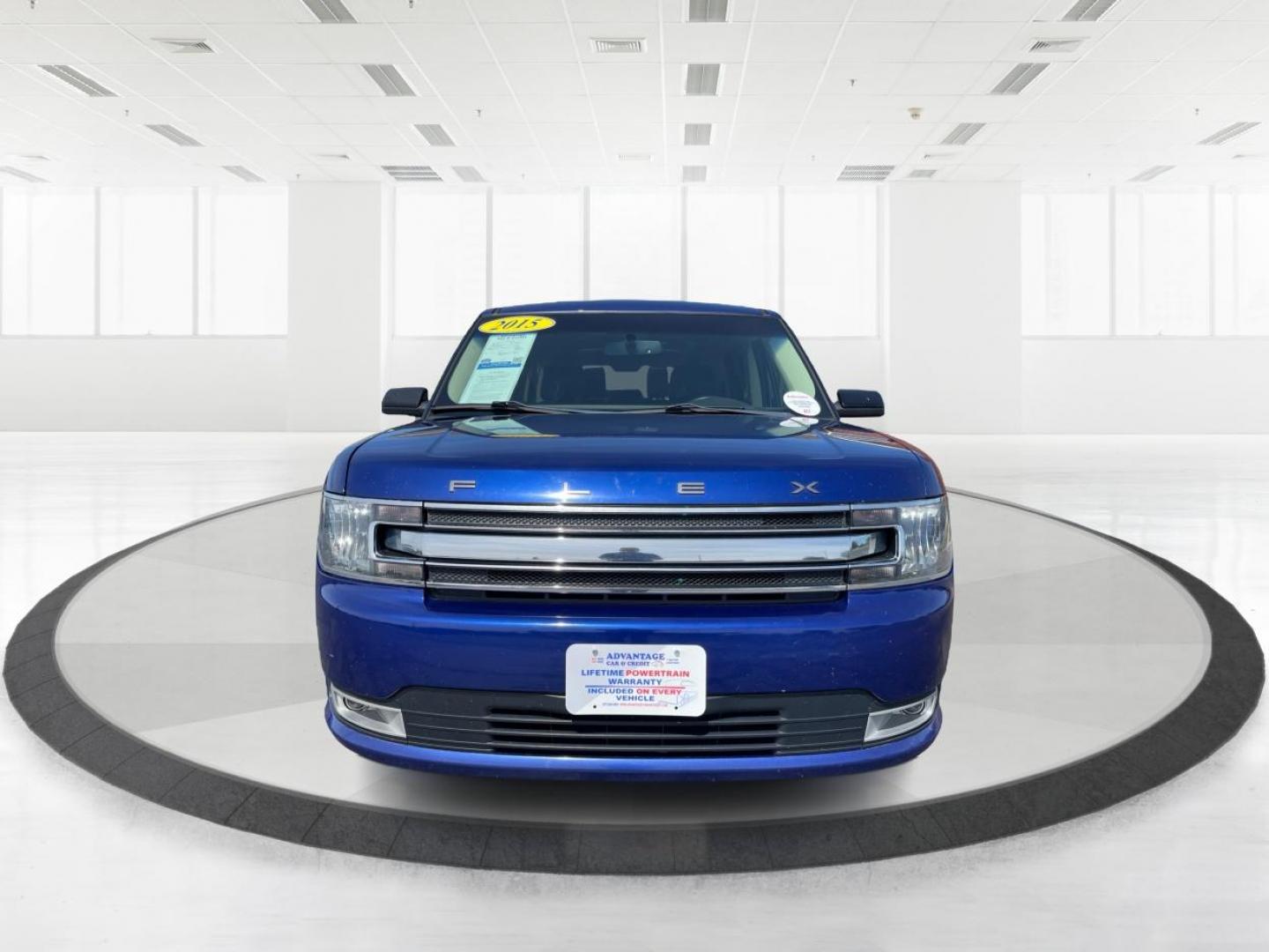 2015 Deep Impact Blue Metallic Ford Flex SEL AWD (2FMHK6C87FB) with an 3.5L V6 DOHC 24V engine, 6A transmission, located at 880 E. National Road, Vandalia, OH, 45377, (937) 908-9800, 39.891918, -84.183594 - Photo#6