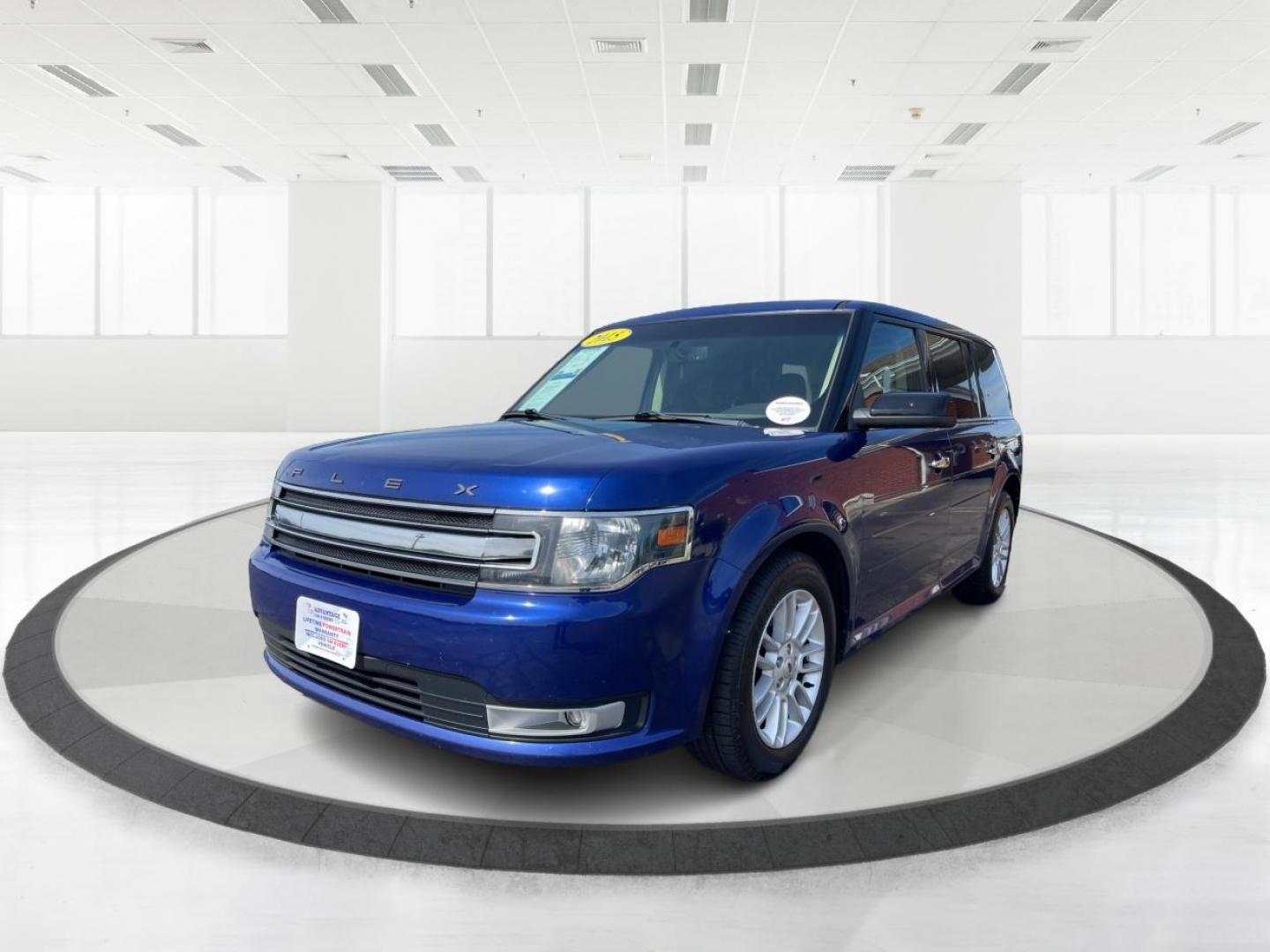 2015 Deep Impact Blue Metallic Ford Flex SEL AWD (2FMHK6C87FB) with an 3.5L V6 DOHC 24V engine, 6A transmission, located at 880 E. National Road, Vandalia, OH, 45377, (937) 908-9800, 39.891918, -84.183594 - Photo#7