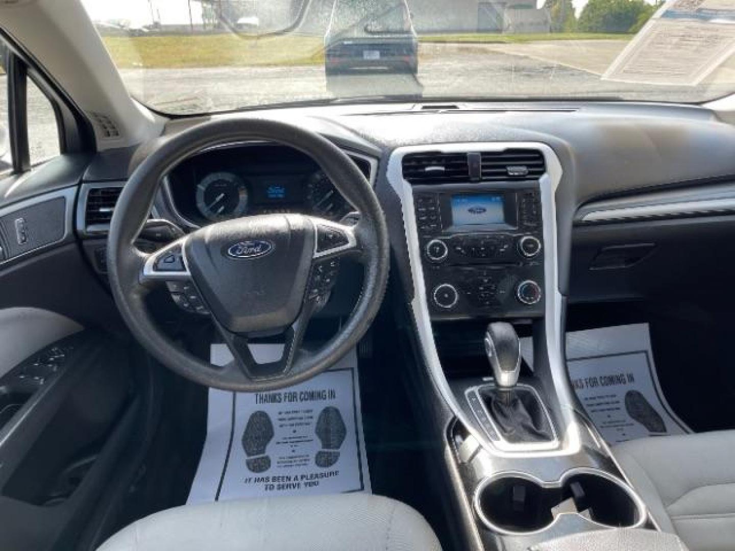 2015 Ingot Silver Ford Fusion S (3FA6P0G74FR) with an 2.5L L4 DOHC 16V engine, 6-Speed Automatic transmission, located at 1230 East Main St, Xenia, OH, 45385, (937) 908-9800, 39.688026, -83.910172 - Photo#13