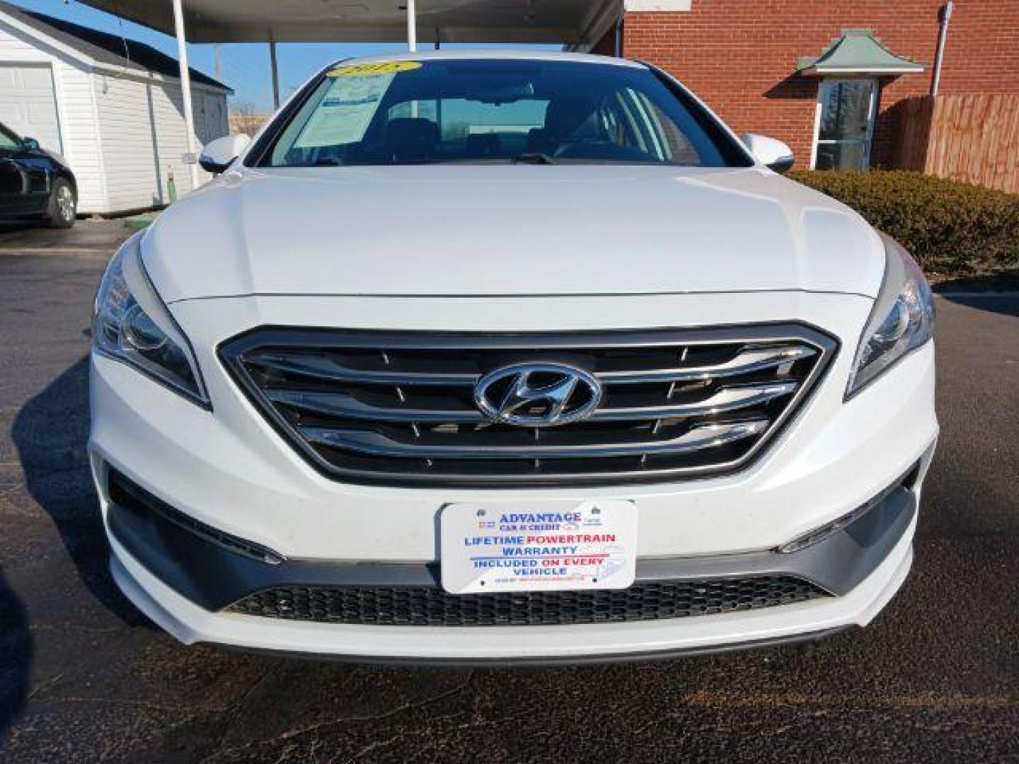 2015 Quartz White Pearl Hyundai Sonata Sport (5NPE34AF4FH) with an 2.4L L4 DOHC 16V engine, 6-Speed Automatic transmission, located at 1951 S Dayton Lakeview Rd., New Carlisle, OH, 45344, (937) 908-9800, 39.890999, -84.050255 - Photo#1