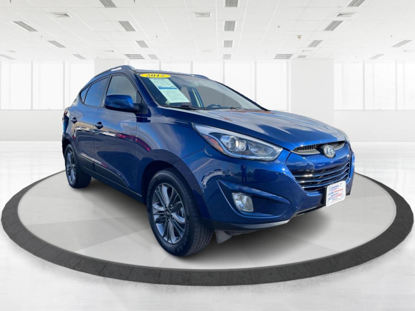 2015 Laguna Blue Mica Hyundai Tucson GLS AWD (KM8JUCAG7FU) with an 2.4L L4 DOHC 16V engine, 6-Speed Automatic transmission, located at 4508 South Dixie Dr, Moraine, OH, 45439, (937) 908-9800, 39.689976, -84.218452 - Photo#0