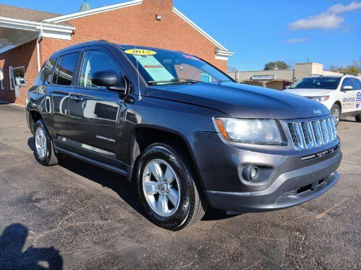 2015 Granite Crystal Metallic Clear Coat Jeep Compass Sport FWD (1C4NJCBA1FD) with an 2.0L L4 DOHC 16V engine, located at 1951 S Dayton Lakeview Rd., New Carlisle, OH, 45344, (937) 908-9800, 39.890999, -84.050255 - 2015 Jeep Compass Sport FWD - Photo#19