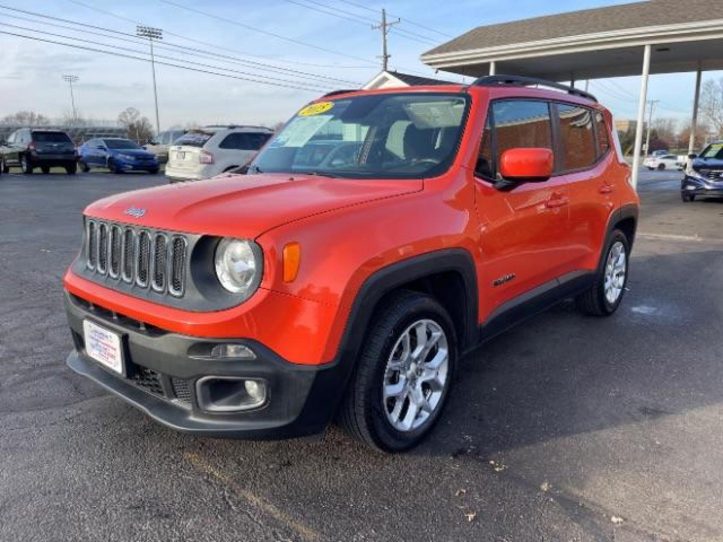 2015 Omaha Orange Jeep Renegade Latitude FWD (ZACCJABT6FP) with an 2.4L L4 DOHC 16V engine, 6-Speed Manual transmission, located at 1184 Kauffman Ave, Fairborn, OH, 45324, (937) 908-9800, 39.807072, -84.030914 - Photo#1