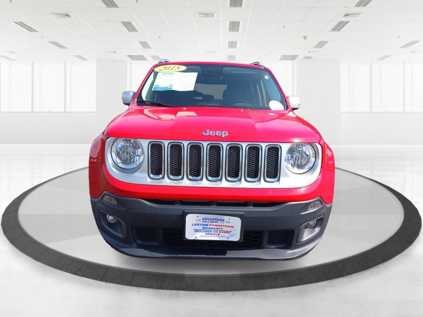 2015 Colorado Red Jeep Renegade Limited FWD (ZACCJADT0FP) with an 2.4L L4 engine, 9-Speed Automatic transmission, located at 880 E. National Road, Vandalia, OH, 45377, (937) 908-9800, 39.891918, -84.183594 - Photo#6