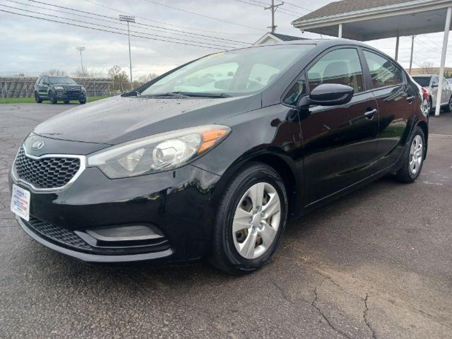 2015 Aurora Black Kia Forte LX (KNAFK4A64F5) with an 1.8L L4 DOHC 16V engine, located at 1184 Kauffman Ave, Fairborn, OH, 45324, (937) 908-9800, 39.807072, -84.030914 - Photo#2