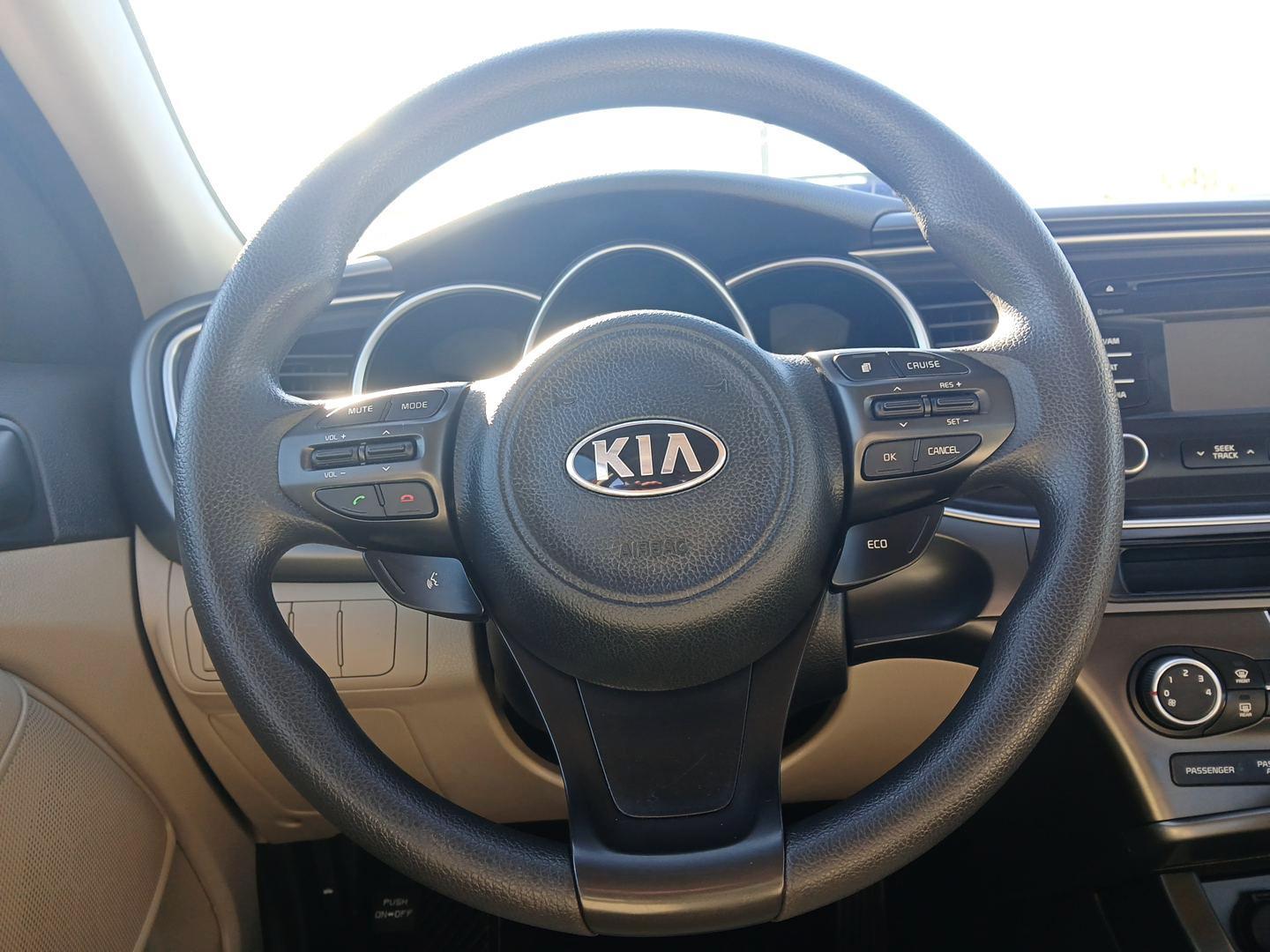 2015 Kia Optima LX (5XXGM4A72FG) with an 2.4L L4 DOHC 16V engine, 6-Speed Automatic transmission, located at 8750 N County Rd 25A, Piqua, OH, 45356, (937) 908-9800, 40.164391, -84.232513 - 2015 Kia Optima LX - Photo#15