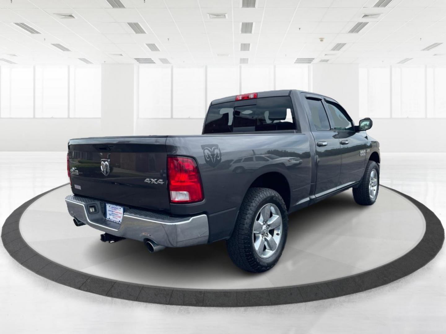 2015 Gray RAM 1500 SLT Quad Cab 4WD (1C6RR7GT3FS) with an 5.7L V8 OHV 16V engine, 8-Speed Automatic transmission, located at 1951 S Dayton Lakeview Rd., New Carlisle, OH, 45344, (937) 908-9800, 39.890999, -84.050255 - Photo#2