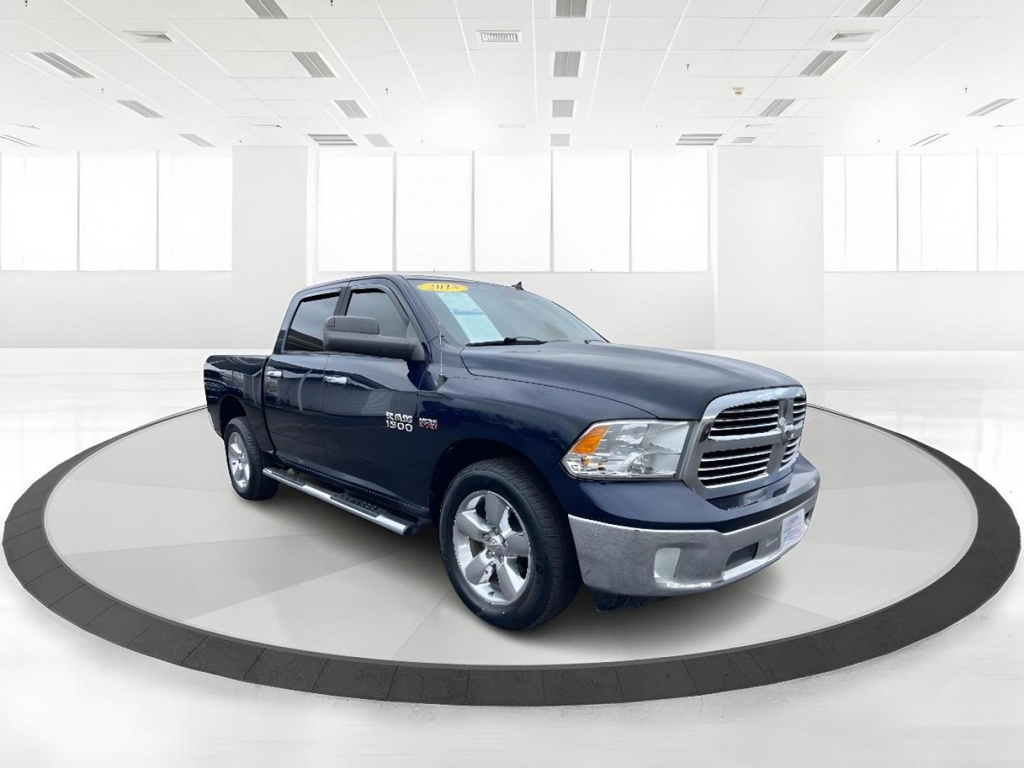 2015 Dark Blue RAM 1500 SLT Crew Cab SWB 4WD (3C6RR7LT8FG) with an 5.7L V8 OHV 16V engine, 8-Speed Automatic transmission, located at 1099 N County Rd 25A , Troy, OH, 45373, (937) 908-9800, 40.057079, -84.212883 - Photo#0