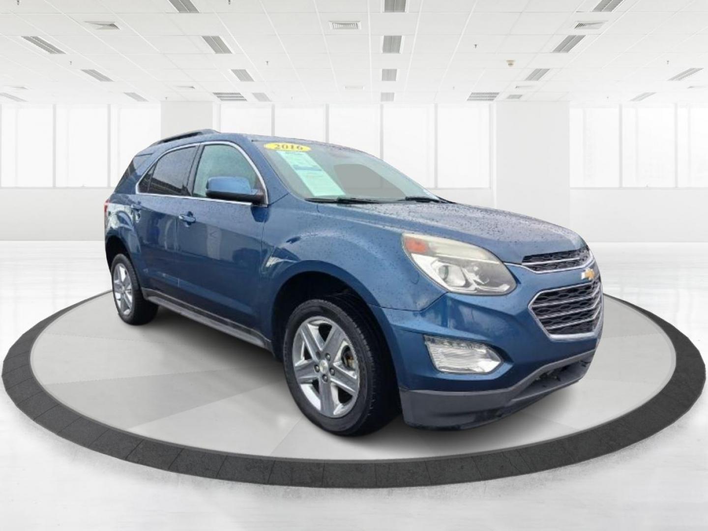 2016 Patriot Blue Metallic Chevrolet Equinox LT 2WD (2GNALCEK3G6) with an 2.4L L4 DOHC 16V FFV engine, 6A transmission, located at 1184 Kauffman Ave, Fairborn, OH, 45324, (937) 908-9800, 39.807072, -84.030914 - Photo#0