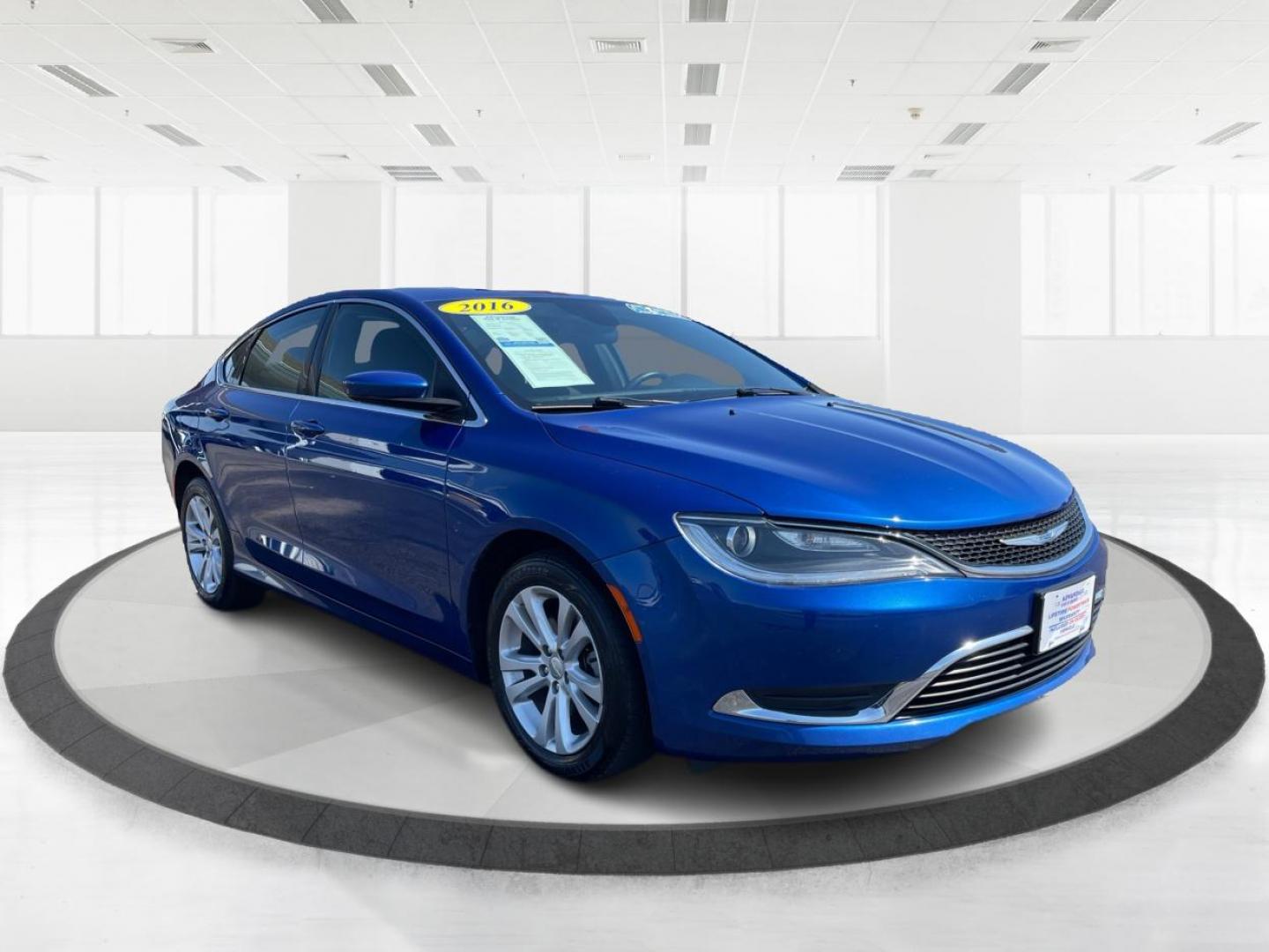 2016 Vivid Blue Pearl Coat Chrysler 200 (1C3CCCAB6GN) with an 2.4L L4 DOHC 16V engine, 9-Speed Automatic transmission, located at 1951 S Dayton Lakeview Rd., New Carlisle, OH, 45344, (937) 908-9800, 39.890999, -84.050255 - Photo#0