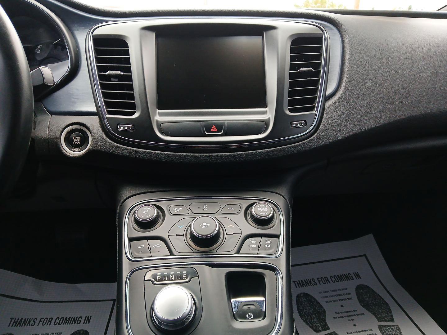 2016 Bright White Clear Coat Chrysler 200 S (1C3CCCBB3GN) with an 2.4L L4 DOHC 16V engine, 9A transmission, located at 8750 N County Rd 25A, Piqua, OH, 45356, (937) 908-9800, 40.164391, -84.232513 - Photo#12