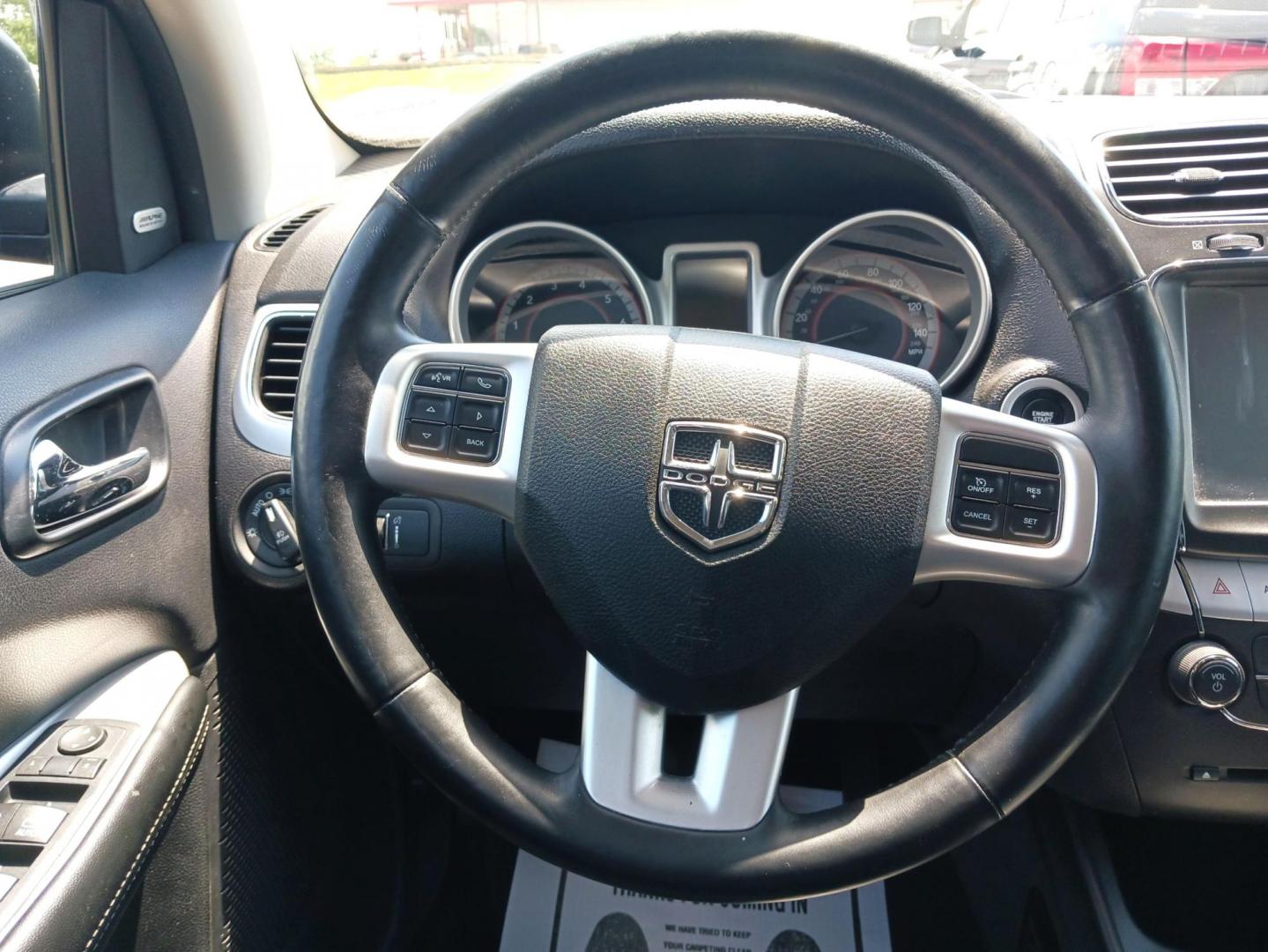 2016 Pitch Black Clear Coat Dodge Journey (3C4PDDFG6GT) with an 3.6L V6 DOHC 24V engine, 6-Speed Automatic transmission, located at 880 E. National Road, Vandalia, OH, 45377, (937) 908-9800, 39.891918, -84.183594 - Photo#15