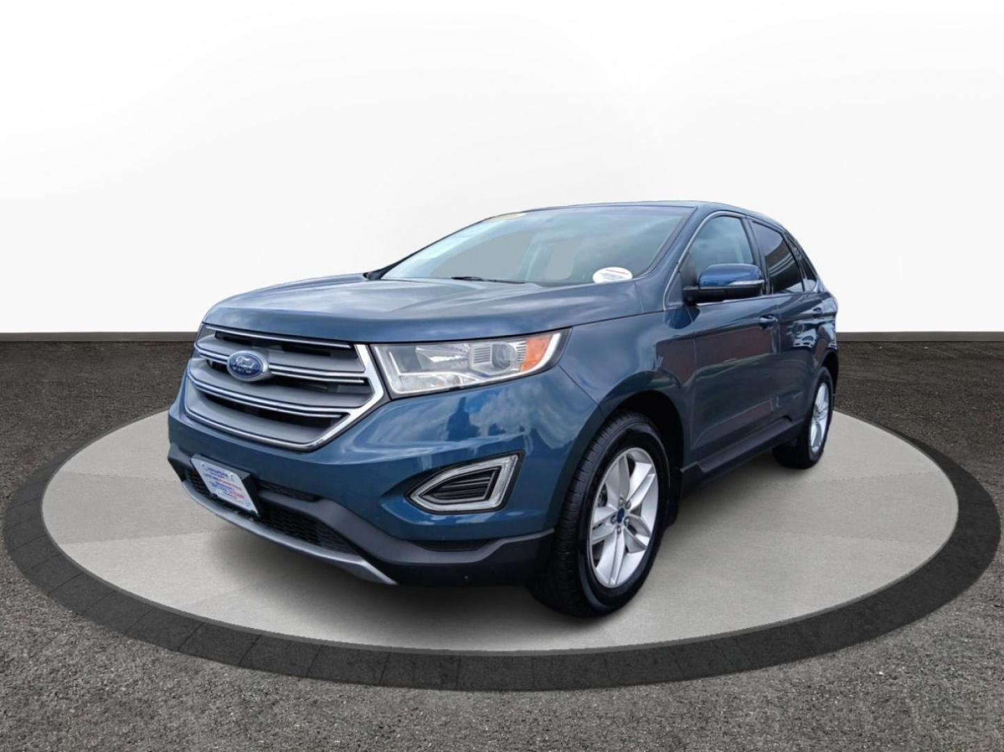 2016 Kona Blue Metallic Ford Edge SEL AWD (2FMPK4J83GB) with an 3.5L V6 DOHC 24V engine, 6A transmission, located at 1184 Kauffman Ave, Fairborn, OH, 45324, (937) 908-9800, 39.807072, -84.030914 - Photo#7