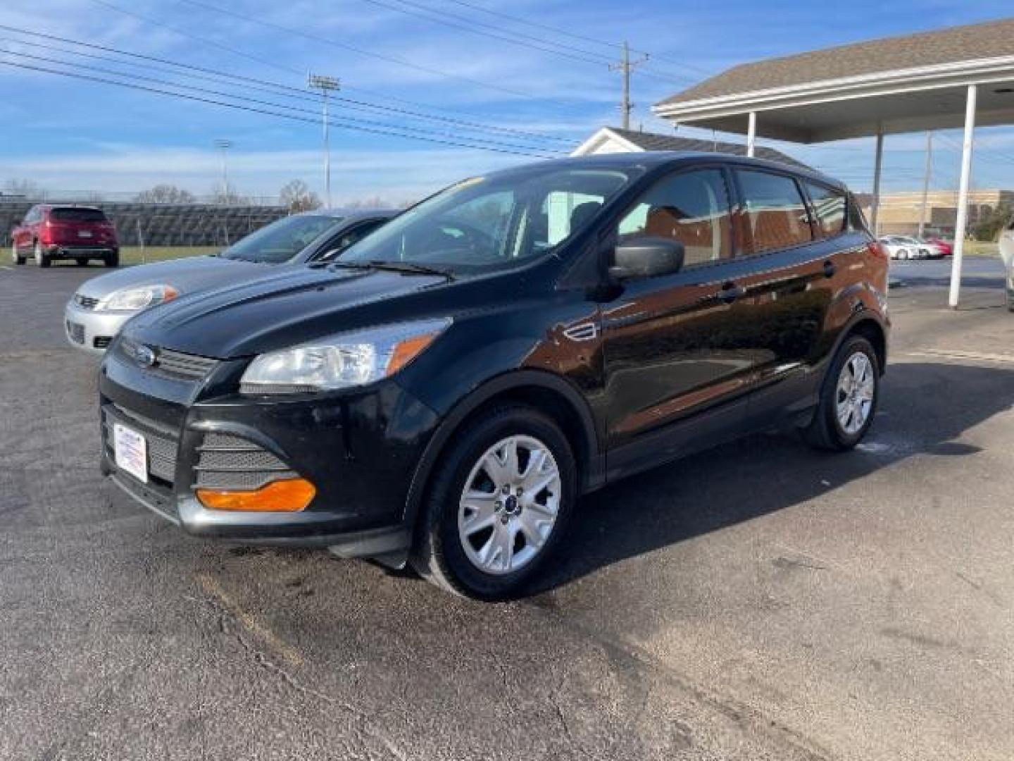 2016 Shadow Black Ford Escape S FWD (1FMCU0F78GU) with an 2.5L L4 DOHC 16V engine, 6-Speed Automatic transmission, located at 1951 S Dayton Lakeview Rd., New Carlisle, OH, 45344, (937) 908-9800, 39.890999, -84.050255 - Photo#1