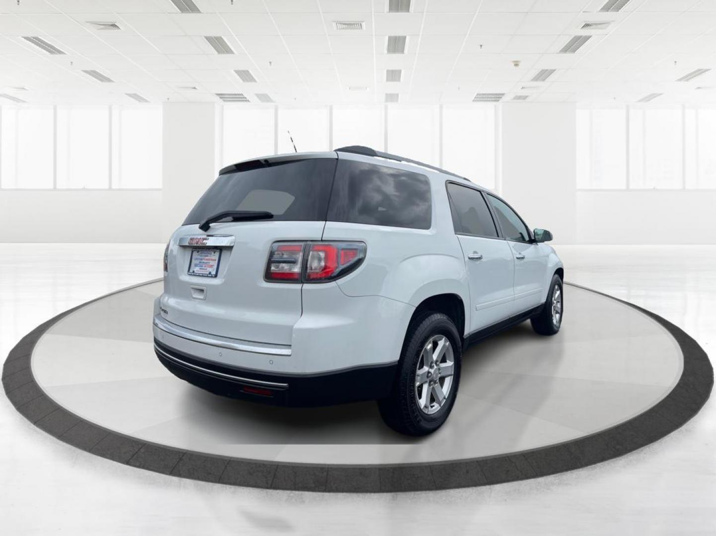 2016 Summit White GMC Acadia SL (1GKKR1ED0GJ) with an 3.6L V6 DOHC 24V engine, 6A transmission, located at 1230 East Main St, Xenia, OH, 45385, (937) 908-9800, 39.688026, -83.910172 - Photo#2