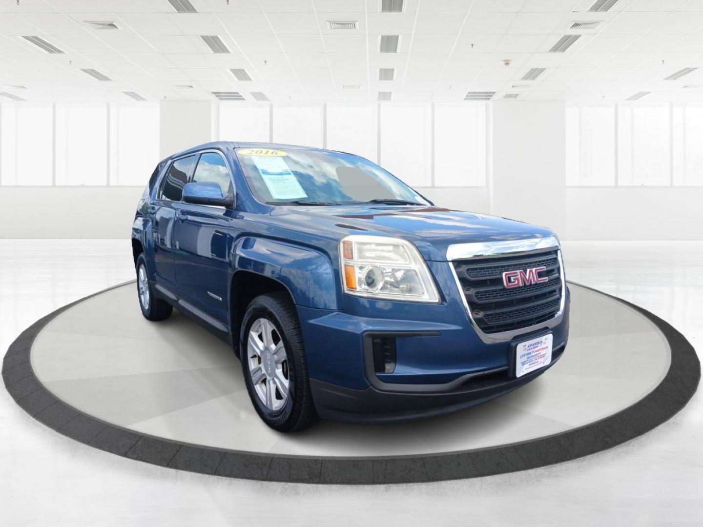 2016 Slate Blue Metallic GMC Terrain SLE1 FWD (2GKALMEK9G6) with an 2.4L L4 DOHC 16V engine, 6A transmission, located at 401 Woodman Dr, Riverside, OH, 45431, (937) 908-9800, 39.760899, -84.123421 - Photo#0